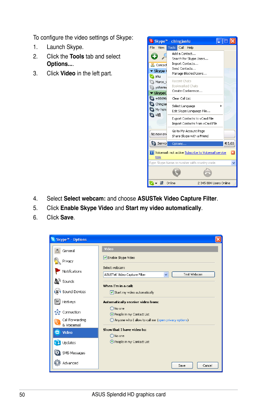 Asus MA3850 Series User Manual | Page 56 / 62