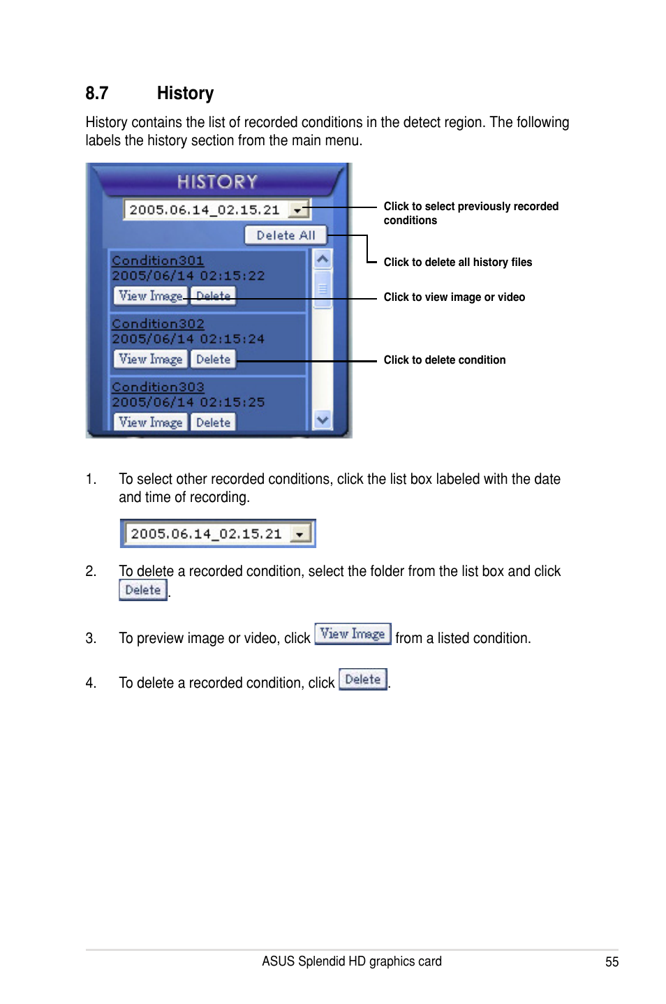 7 history, History | Asus MA3850 Series User Manual | Page 61 / 62