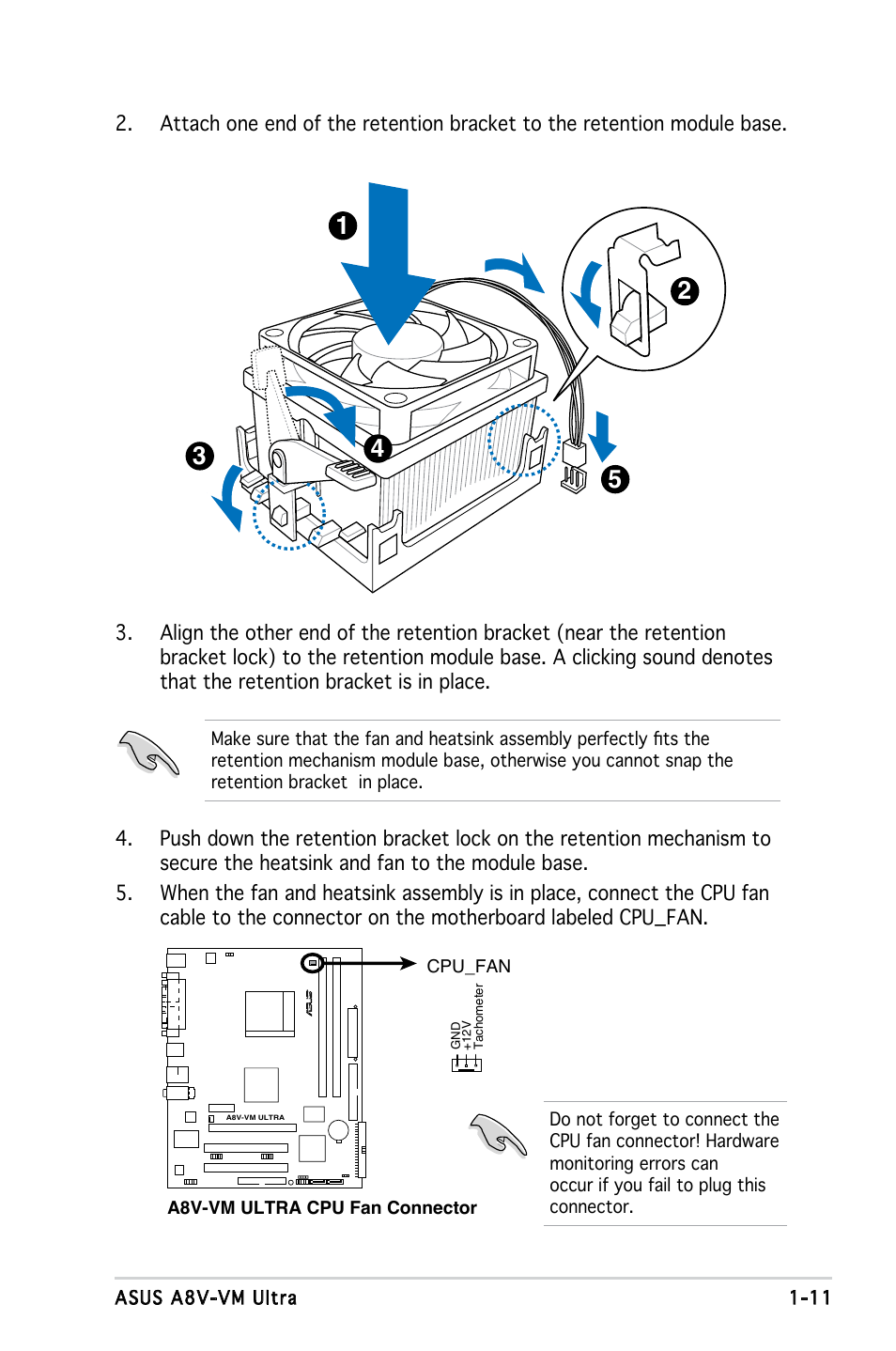 Asus A8V-VM Ultra User Manual | Page 23 / 86