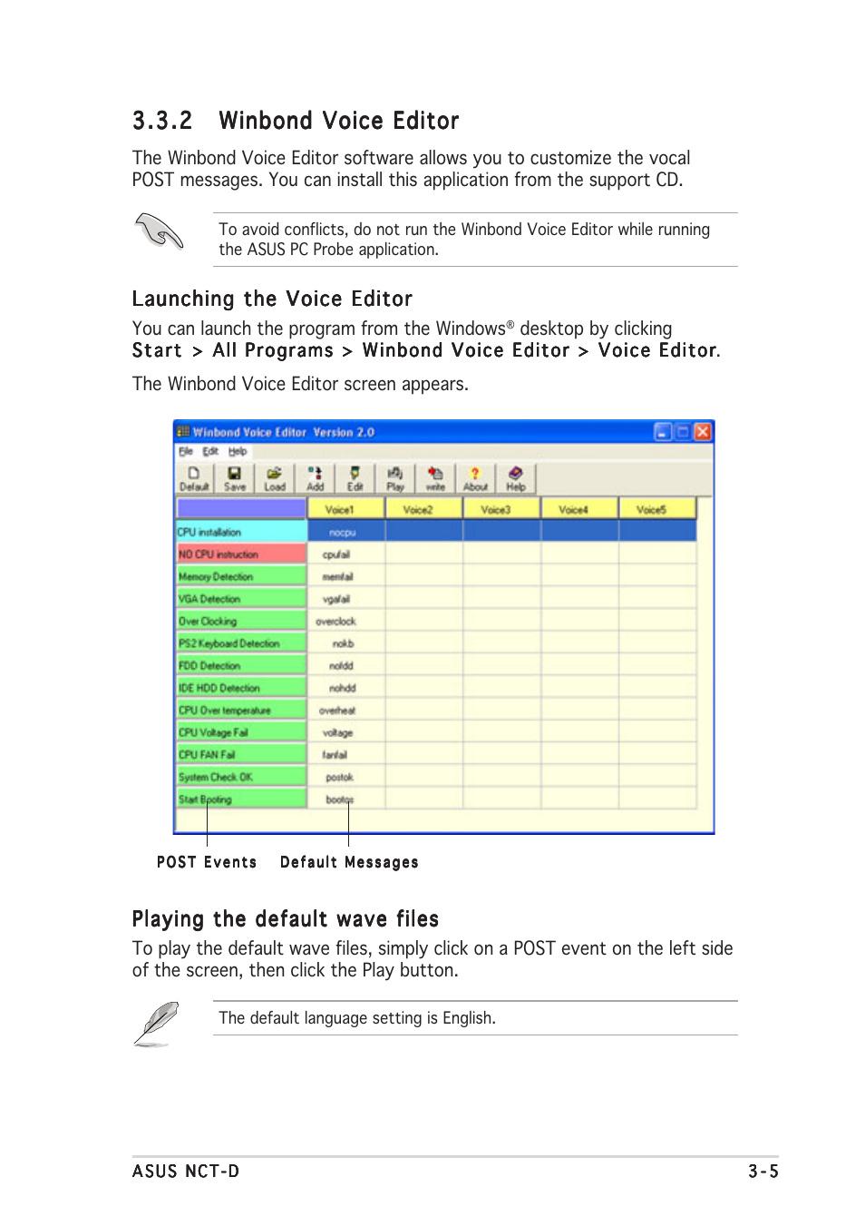 Asus NCT-D User Manual | Page 65 / 112