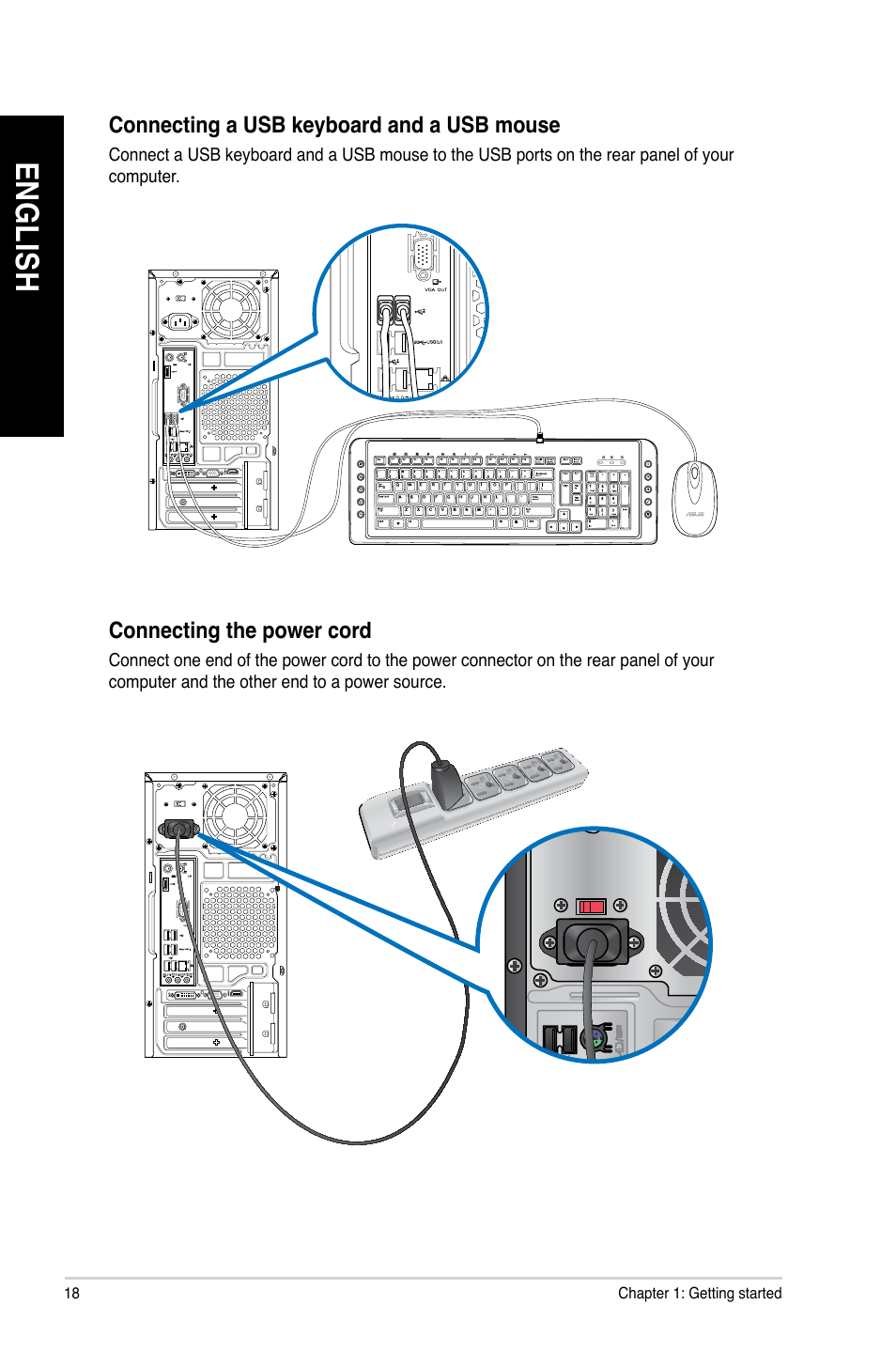 En gl is h en gl is h en gl is h en gl is h | Asus M11AD User Manual | Page 18 / 87