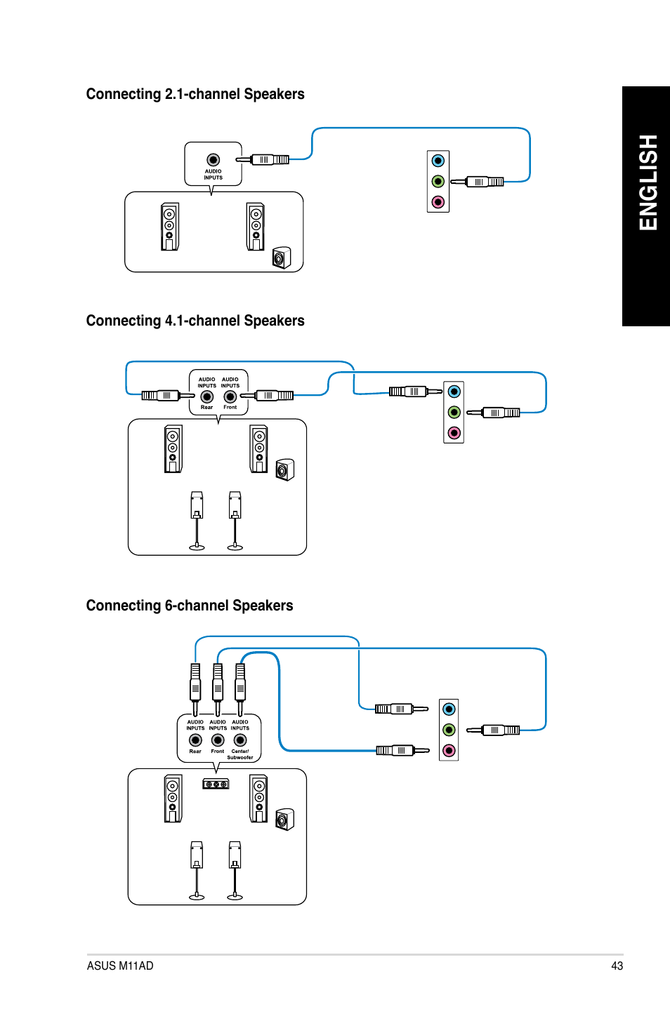 Asus M11AD User Manual | Page 43 / 87