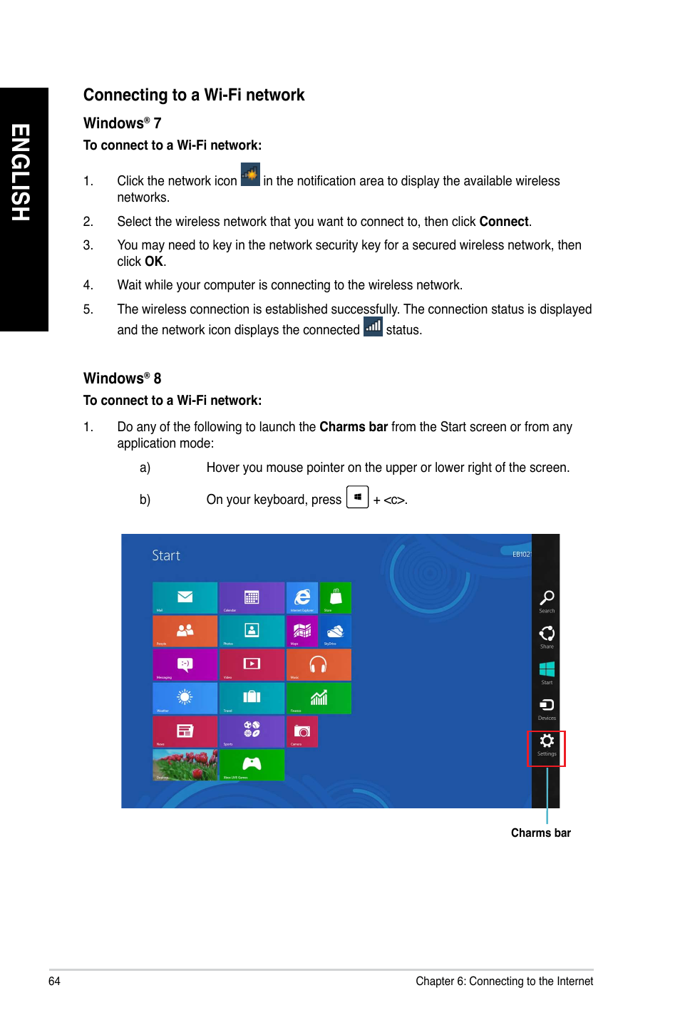 En gl is h en gl is h en gl is h en gl is h | Asus M11AD User Manual | Page 64 / 87