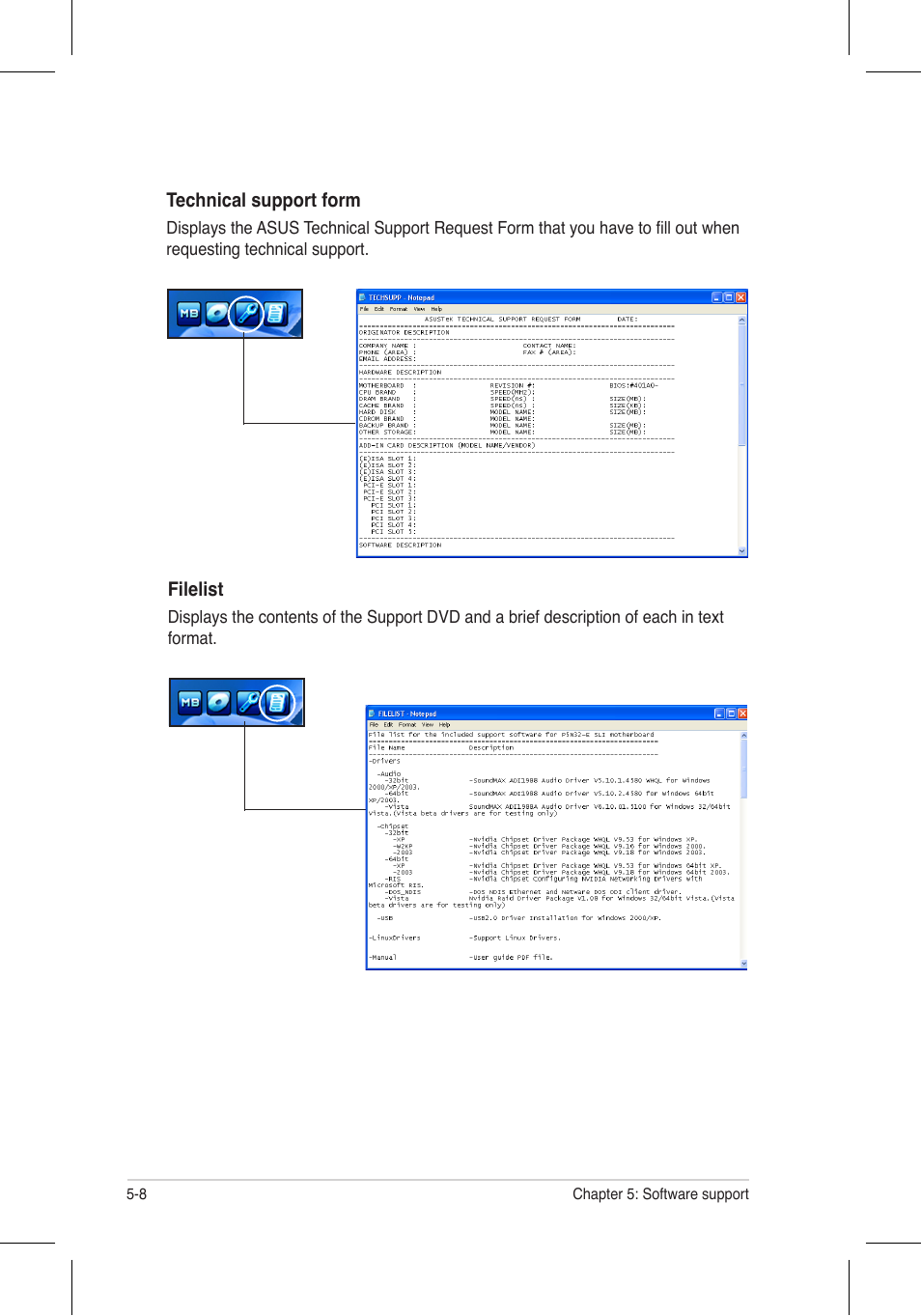 Asus P5N32-E SLI Plus User Manual | Page 124 / 158