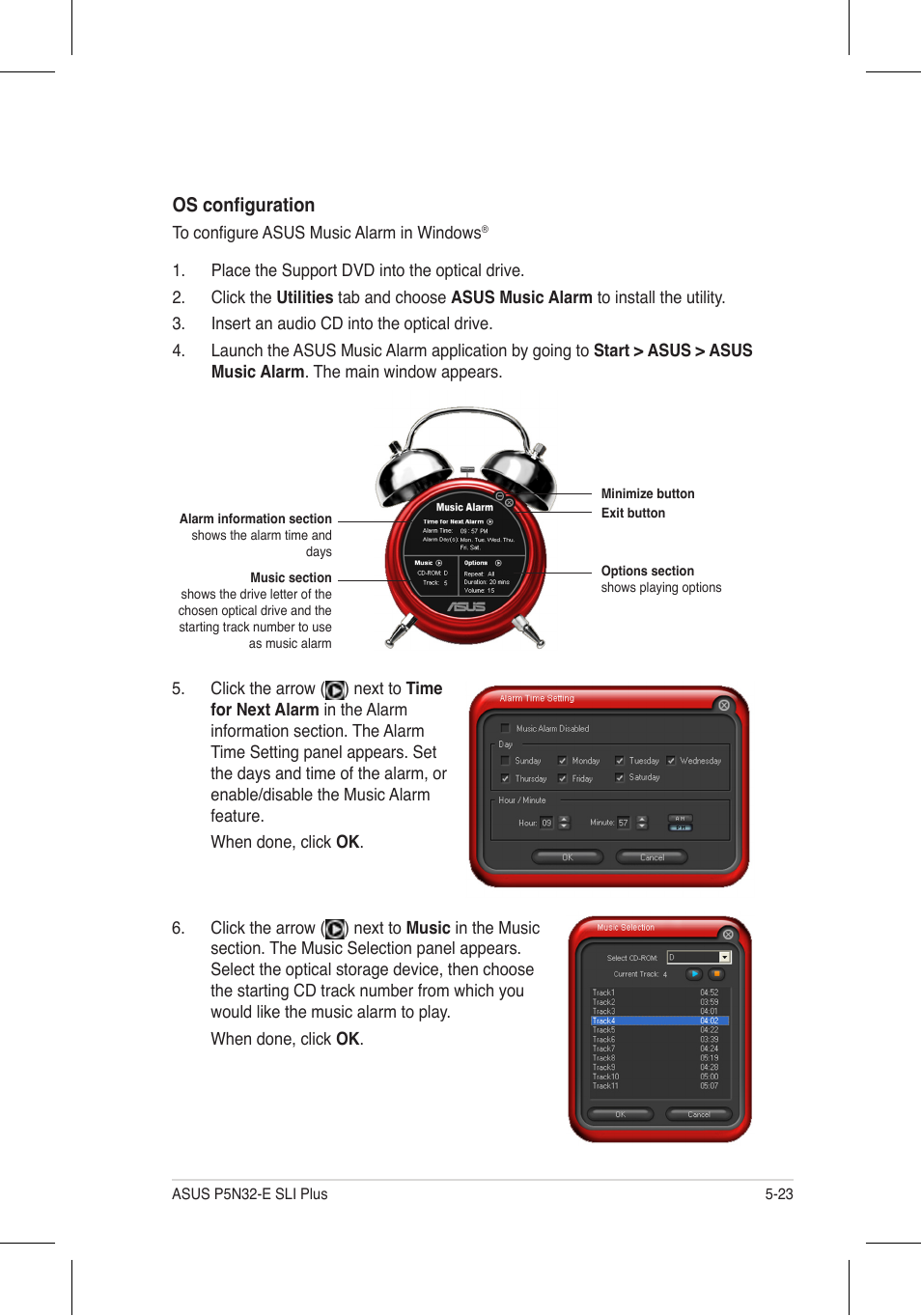 Os configuration | Asus P5N32-E SLI Plus User Manual | Page 139 / 158