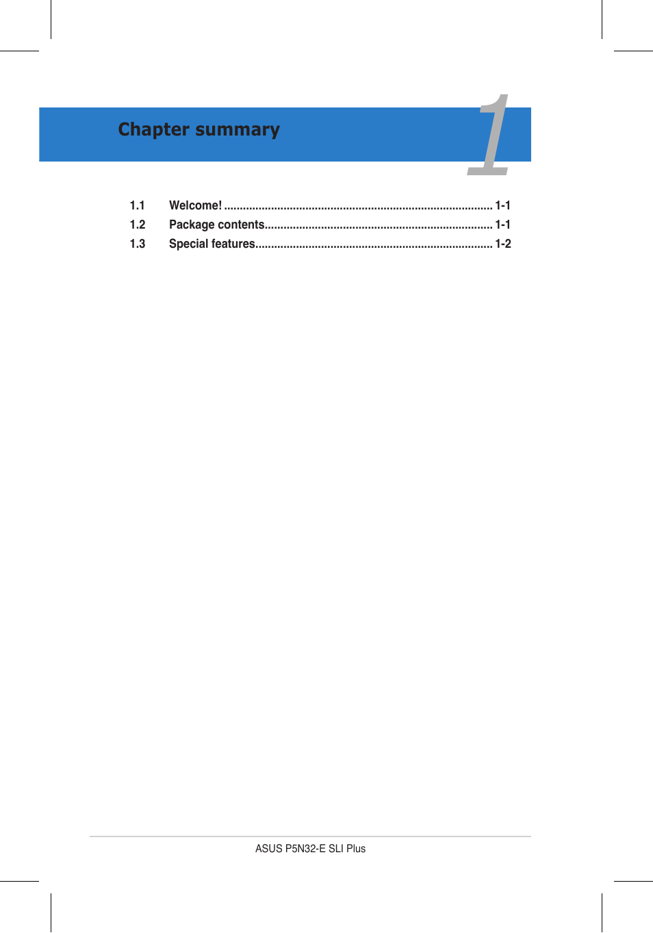 Asus P5N32-E SLI Plus User Manual | Page 16 / 158