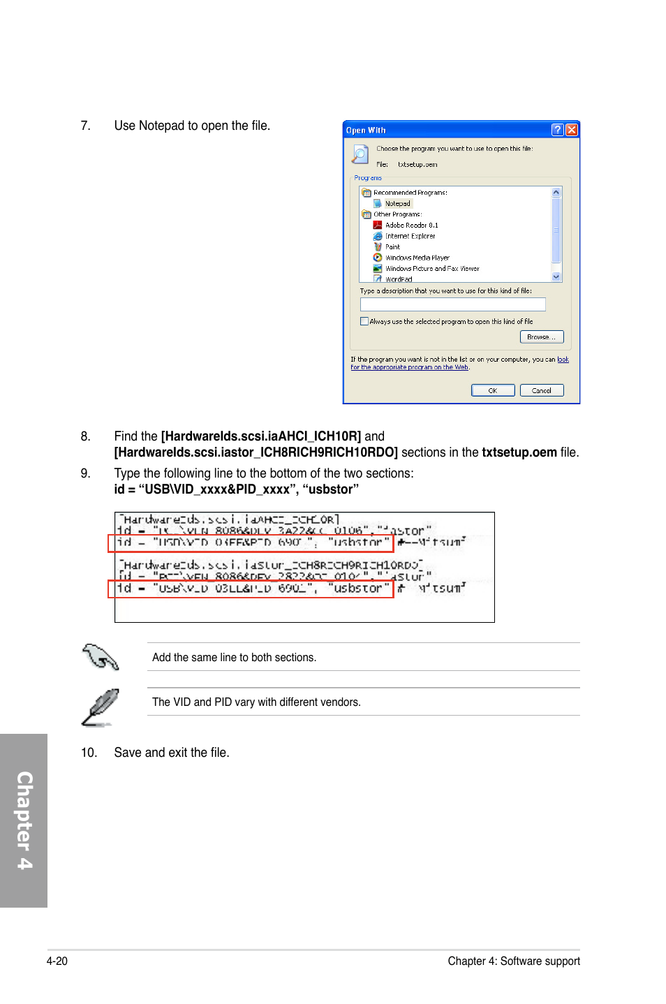 Chapter 4 | Asus P5Q PRO TURBO User Manual | Page 118 / 124