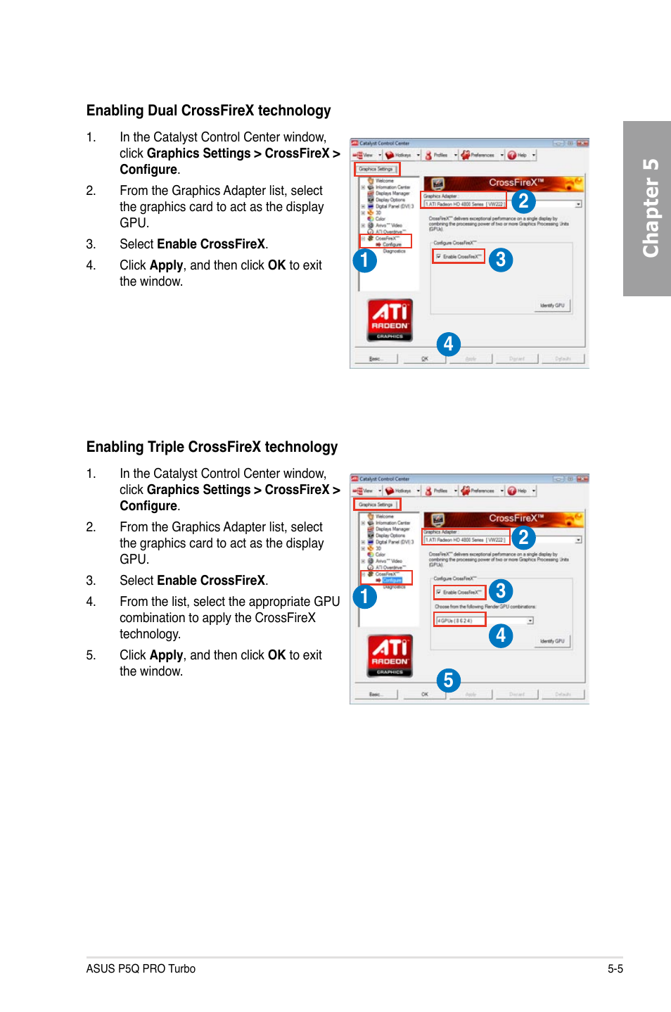 Chapter 5 | Asus P5Q PRO TURBO User Manual | Page 123 / 124