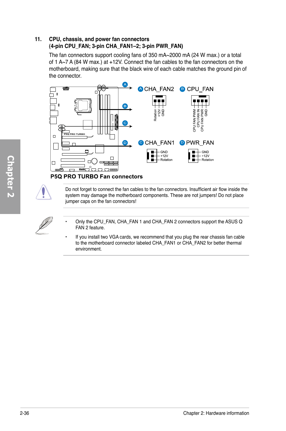 Chapter 2 | Asus P5Q PRO TURBO User Manual | Page 56 / 124