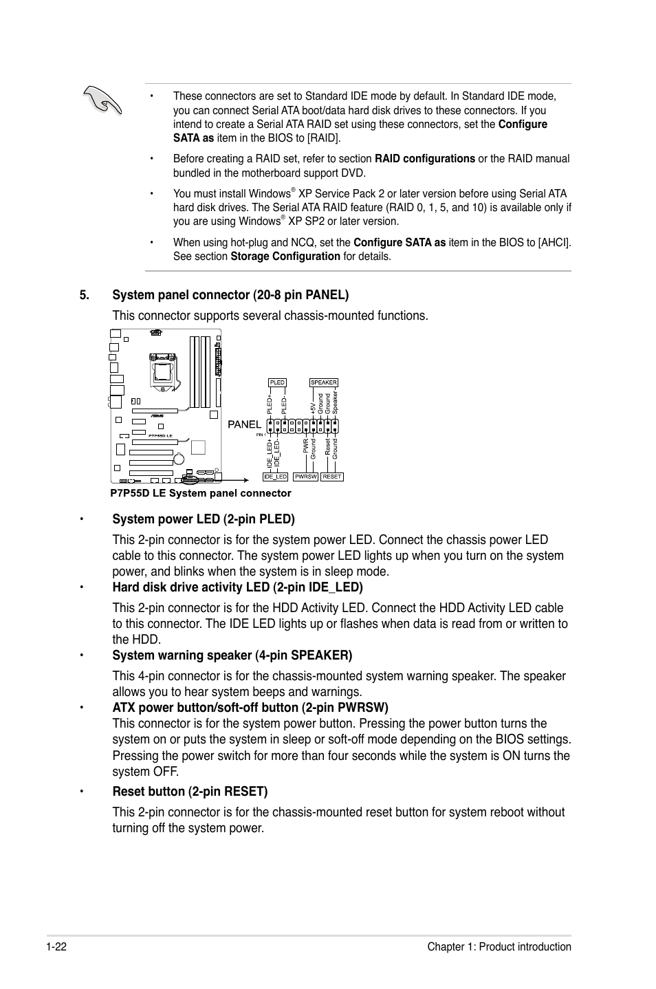 Asus P7P55D LE User Manual | Page 34 / 68