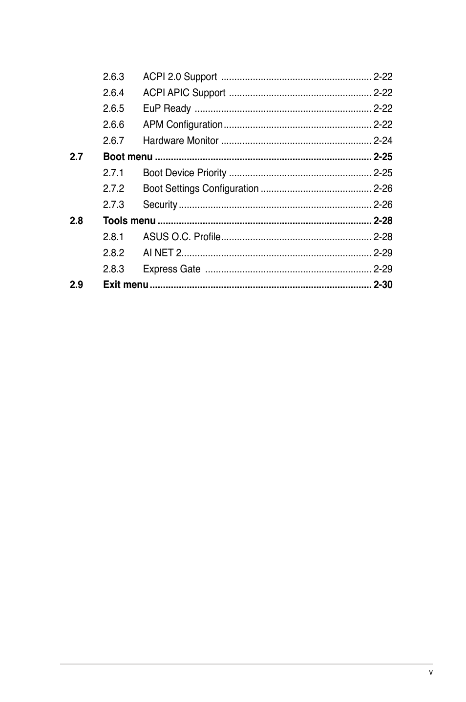 Asus P7P55D LE User Manual | Page 5 / 68