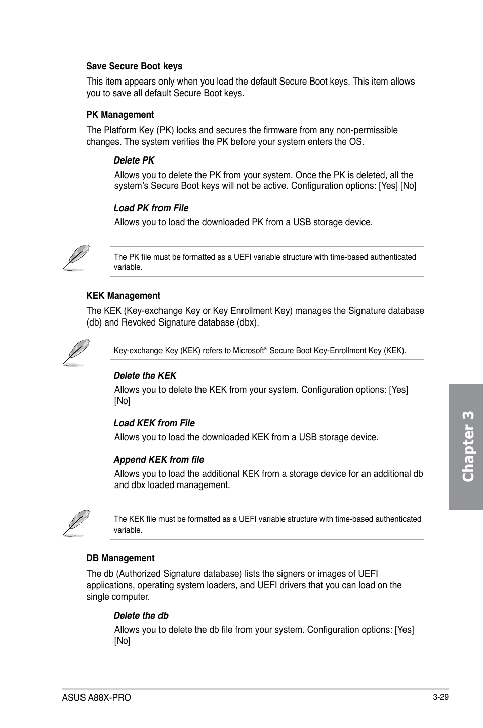 Chapter 3 | Asus A88X-PRO User Manual | Page 101 / 142