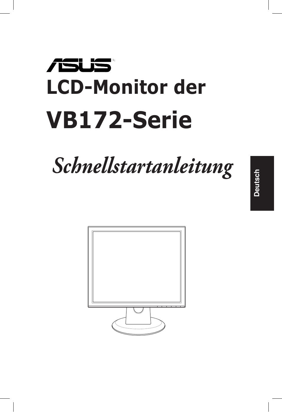 Vb172-serie, Schnellstartanleitung | Asus VB172T User Manual | Page 11 / 102