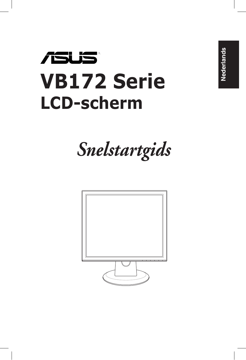 Vb172 serie, Snelstartgids | Asus VB172T User Manual | Page 27 / 102