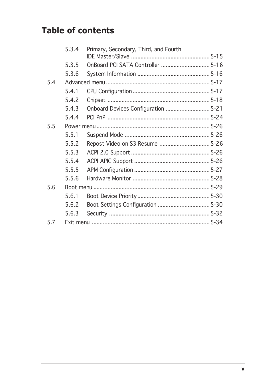 Asus Vintage-AE1 User Manual | Page 5 / 96