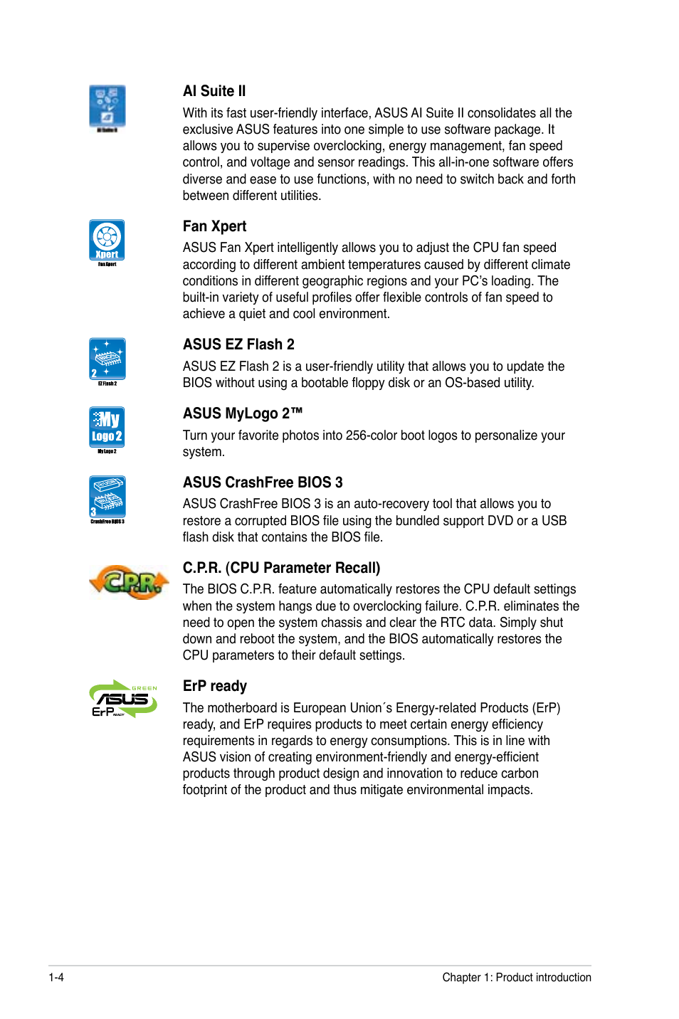 Asus F1A75-I DELUXE User Manual | Page 16 / 76