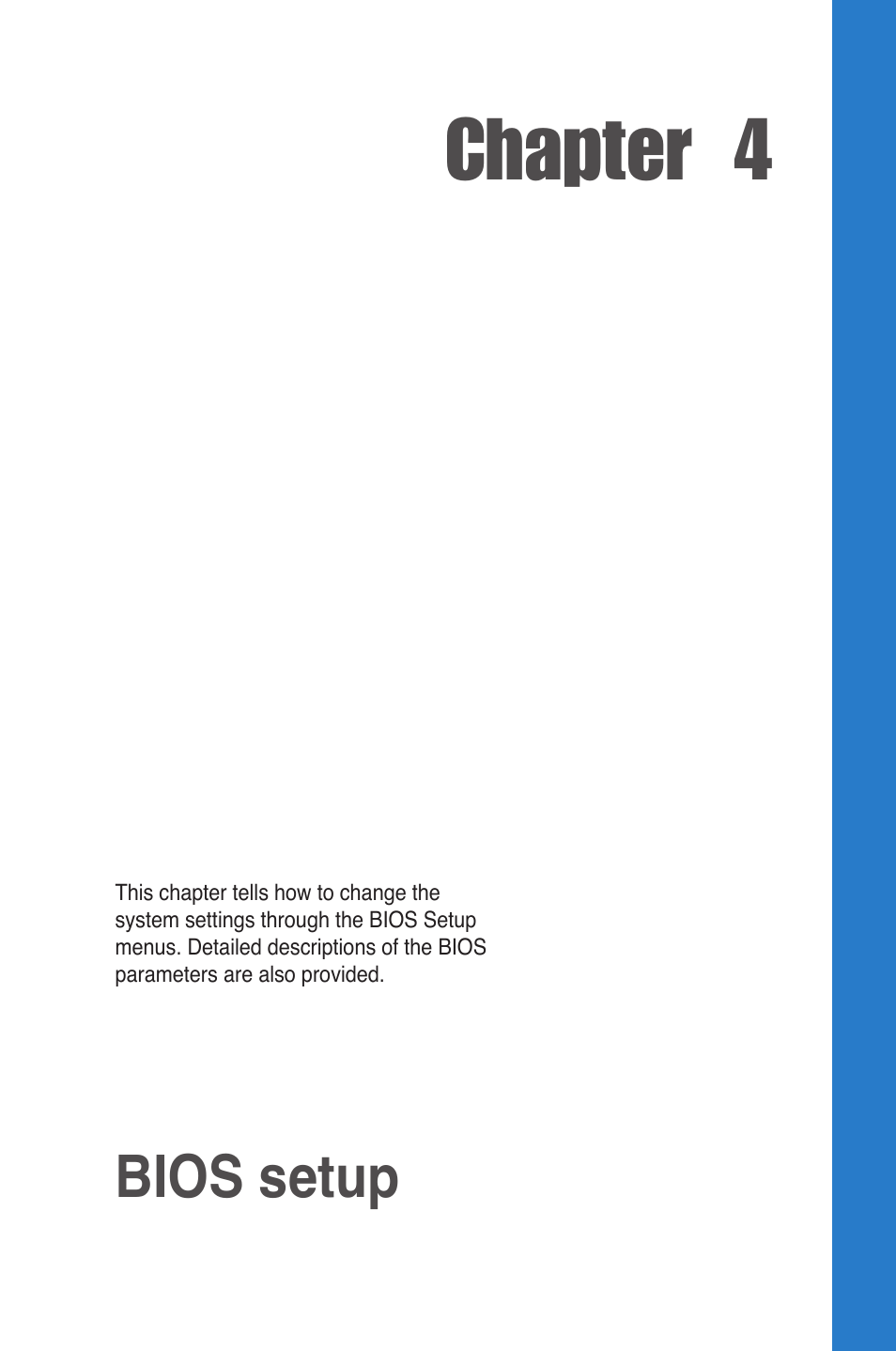 Chapter 4, Bios setup | Asus M2V User Manual | Page 57 / 118