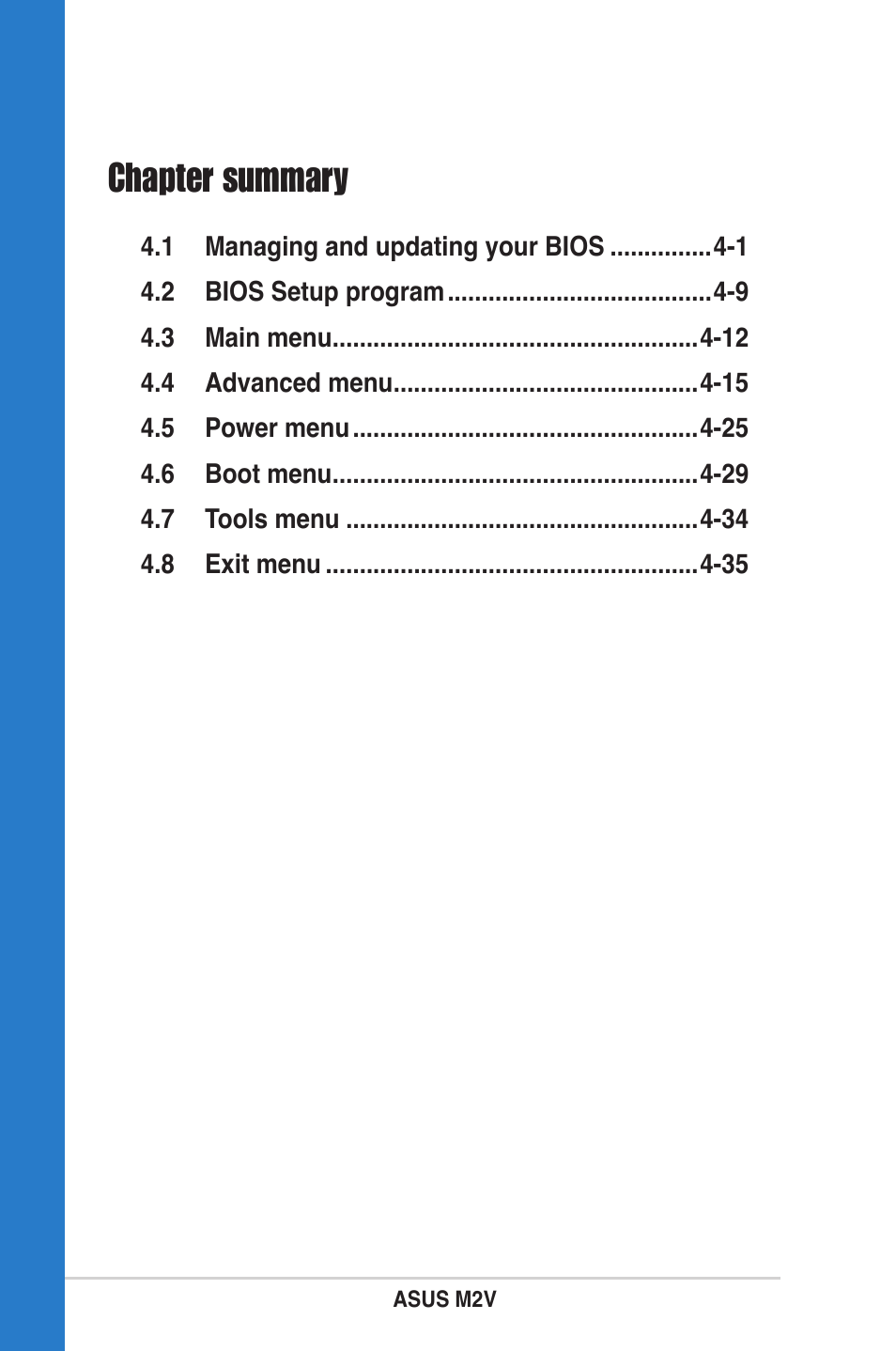 Chapter summary | Asus M2V User Manual | Page 58 / 118