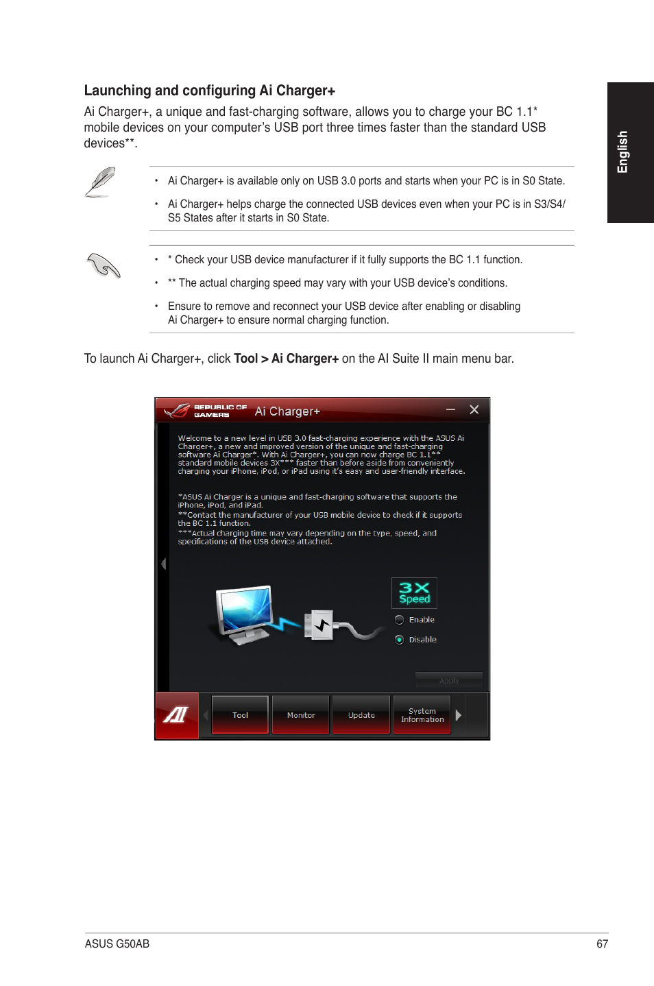 Asus G50AB User Manual | Page 67 / 83