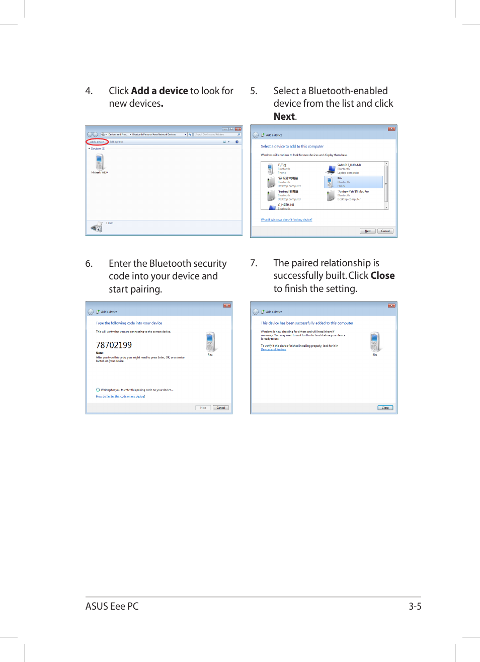 Asus Eee PC 1005PR User Manual | Page 35 / 62