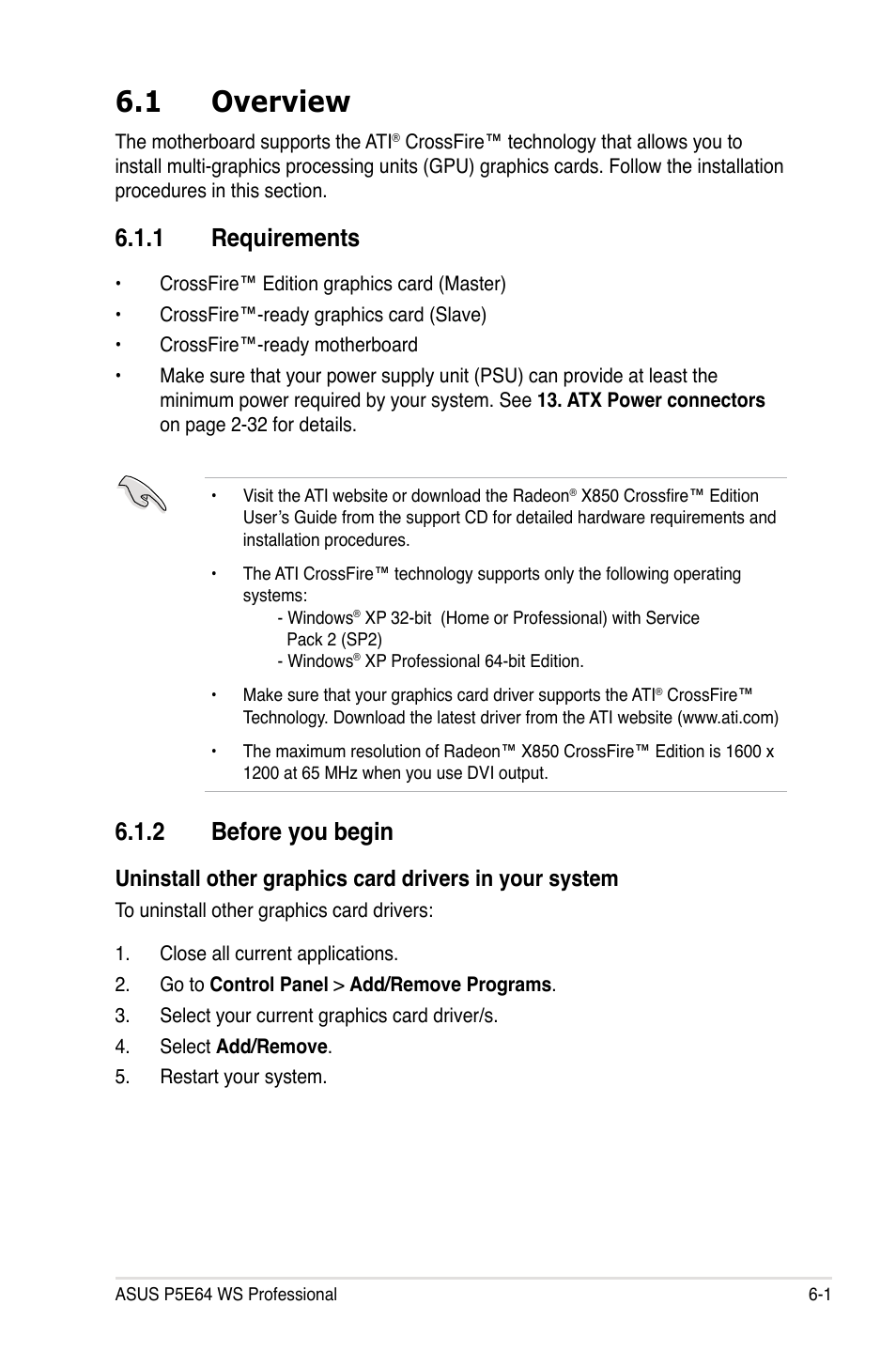 1 overview, 1 requirements, 2 before you begin | Asus P5E64 WS Professional User Manual | Page 163 / 180