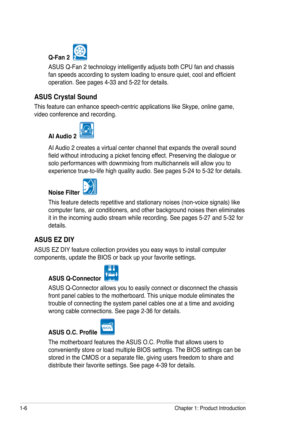 Asus P5E64 WS Professional User Manual | Page 22 / 180