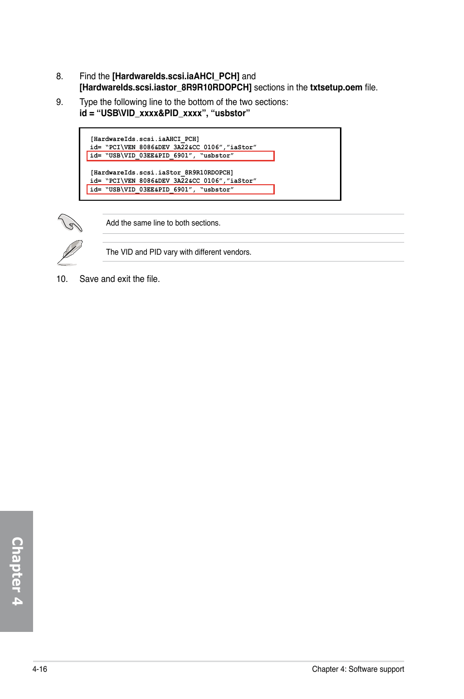 Chapter 4 | Asus Sabertooth 55i User Manual | Page 116 / 124