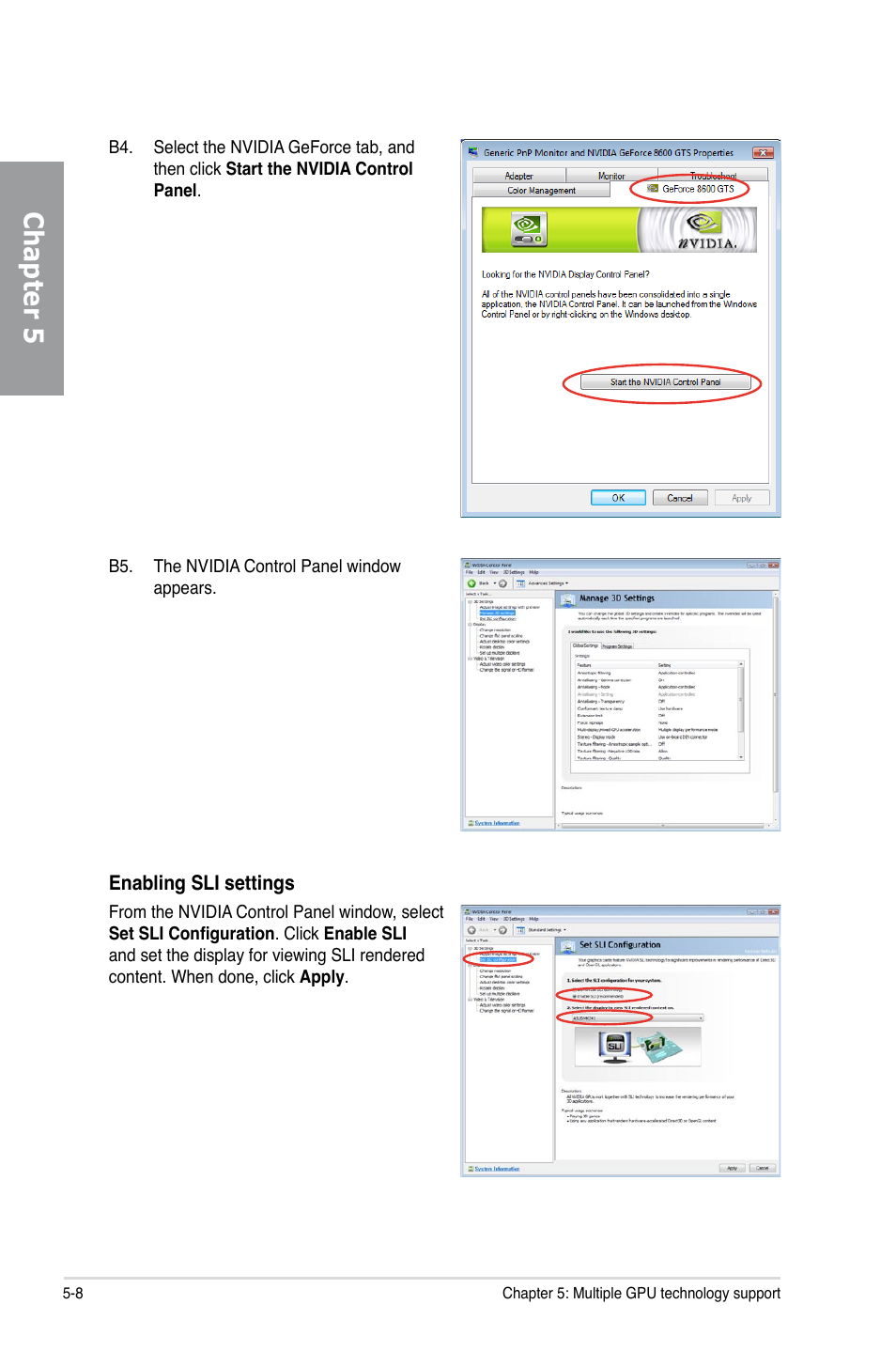 Chapter 5 | Asus Sabertooth 55i User Manual | Page 124 / 124