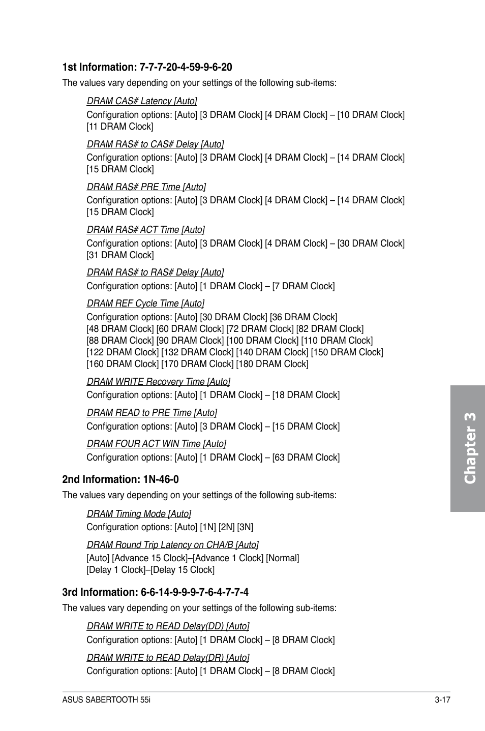 Chapter 3 | Asus Sabertooth 55i User Manual | Page 79 / 124