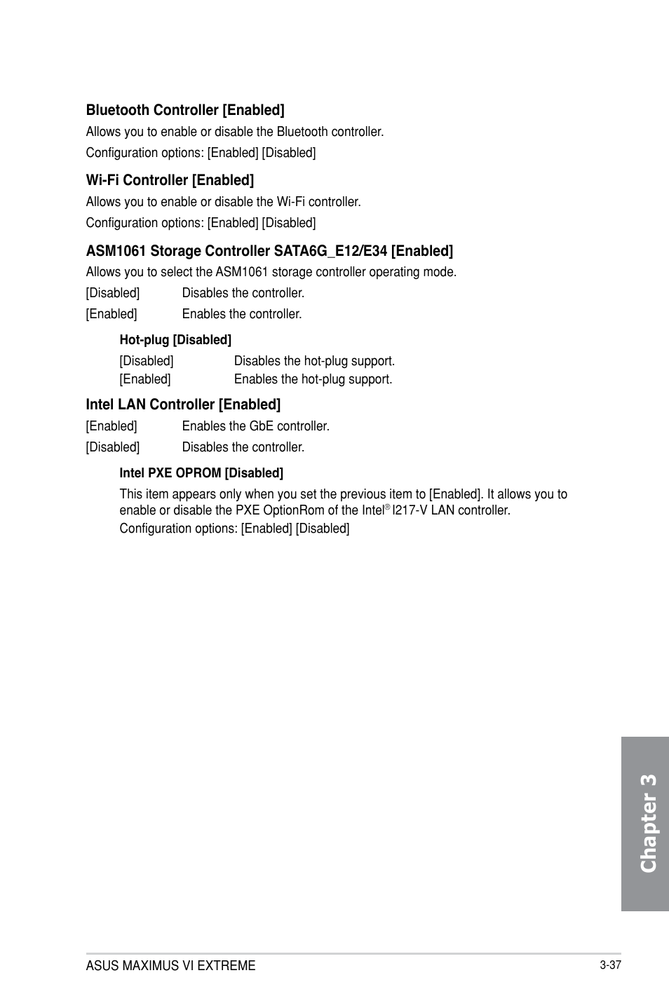 Chapter 3 | Asus MAXIMUS VI EXTREME User Manual | Page 127 / 218