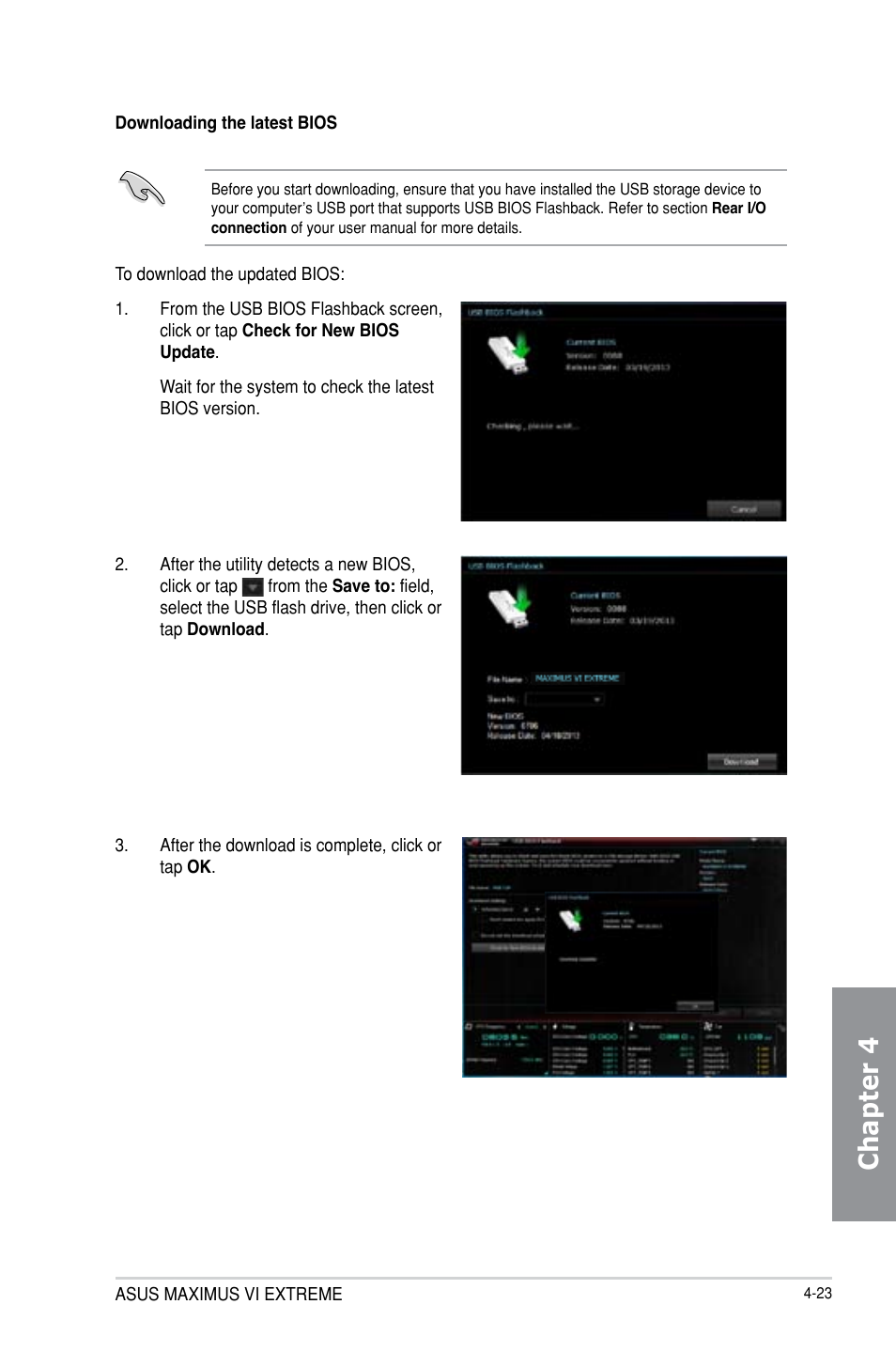 Chapter 4 | Asus MAXIMUS VI EXTREME User Manual | Page 171 / 218