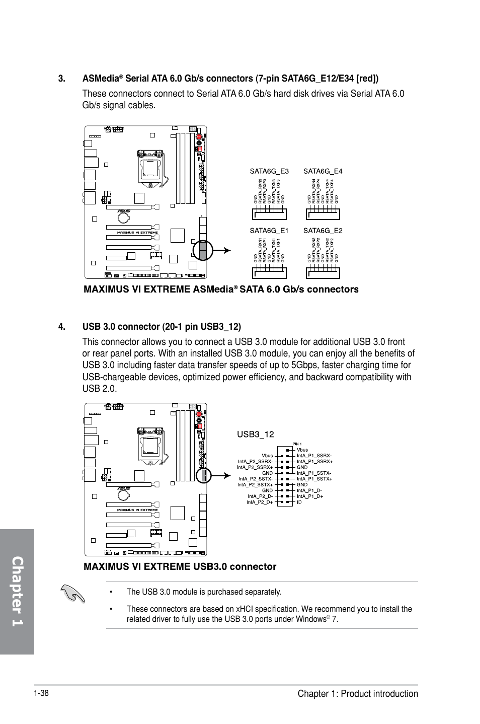 Chapter 1 | Asus MAXIMUS VI EXTREME User Manual | Page 54 / 218