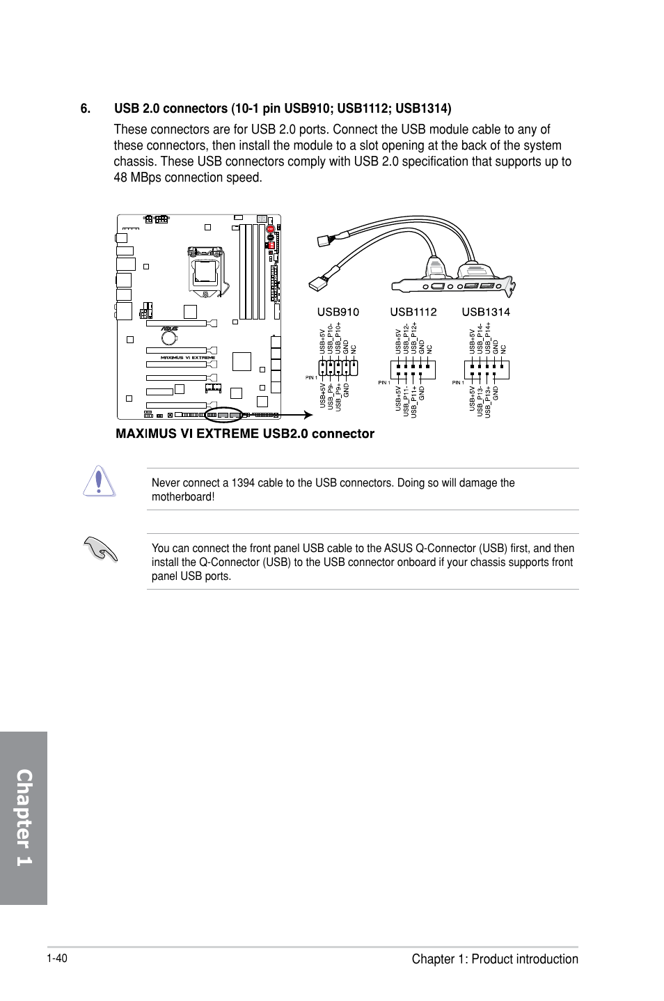 Chapter 1 | Asus MAXIMUS VI EXTREME User Manual | Page 56 / 218