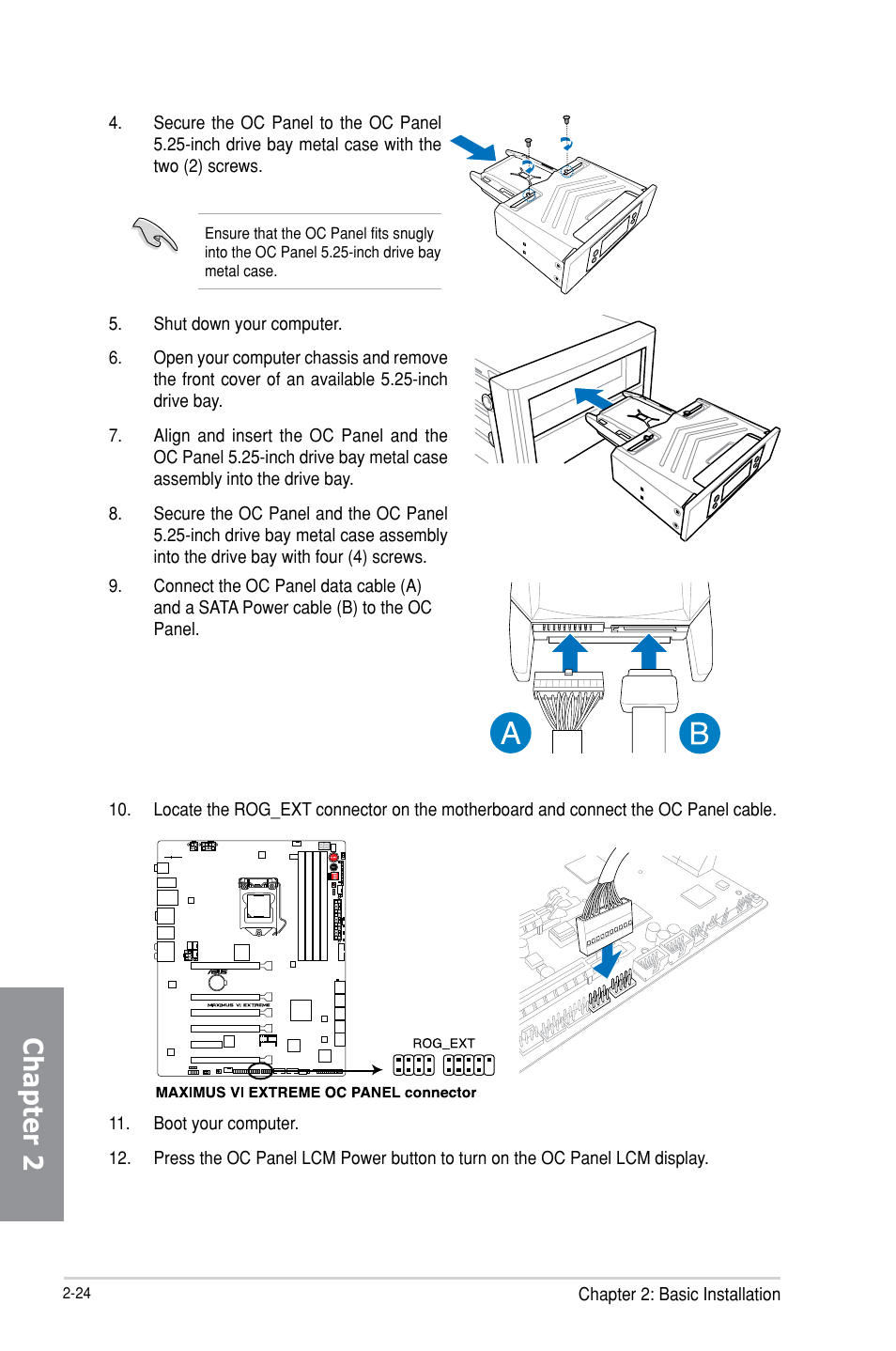 Chapter 2 | Asus MAXIMUS VI EXTREME User Manual | Page 88 / 218