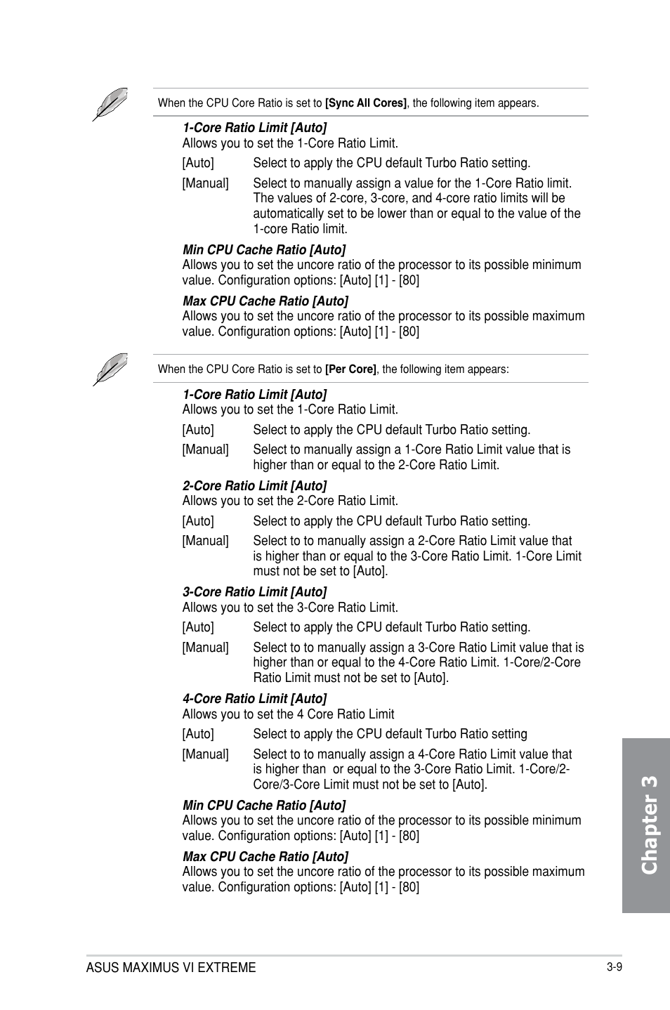 Chapter 3 | Asus MAXIMUS VI EXTREME User Manual | Page 99 / 218