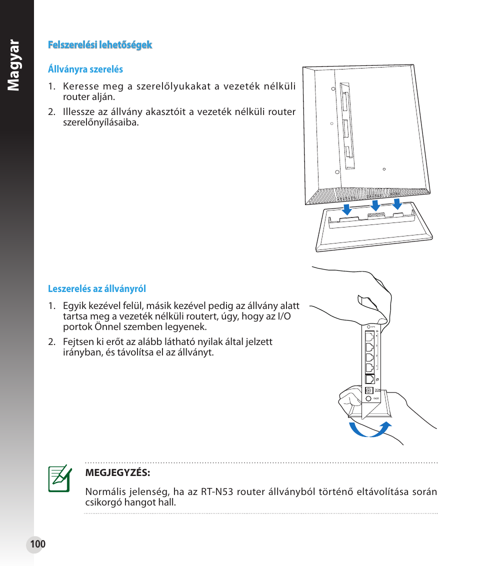 Magy ar | Asus RT-N53 User Manual | Page 100 / 202