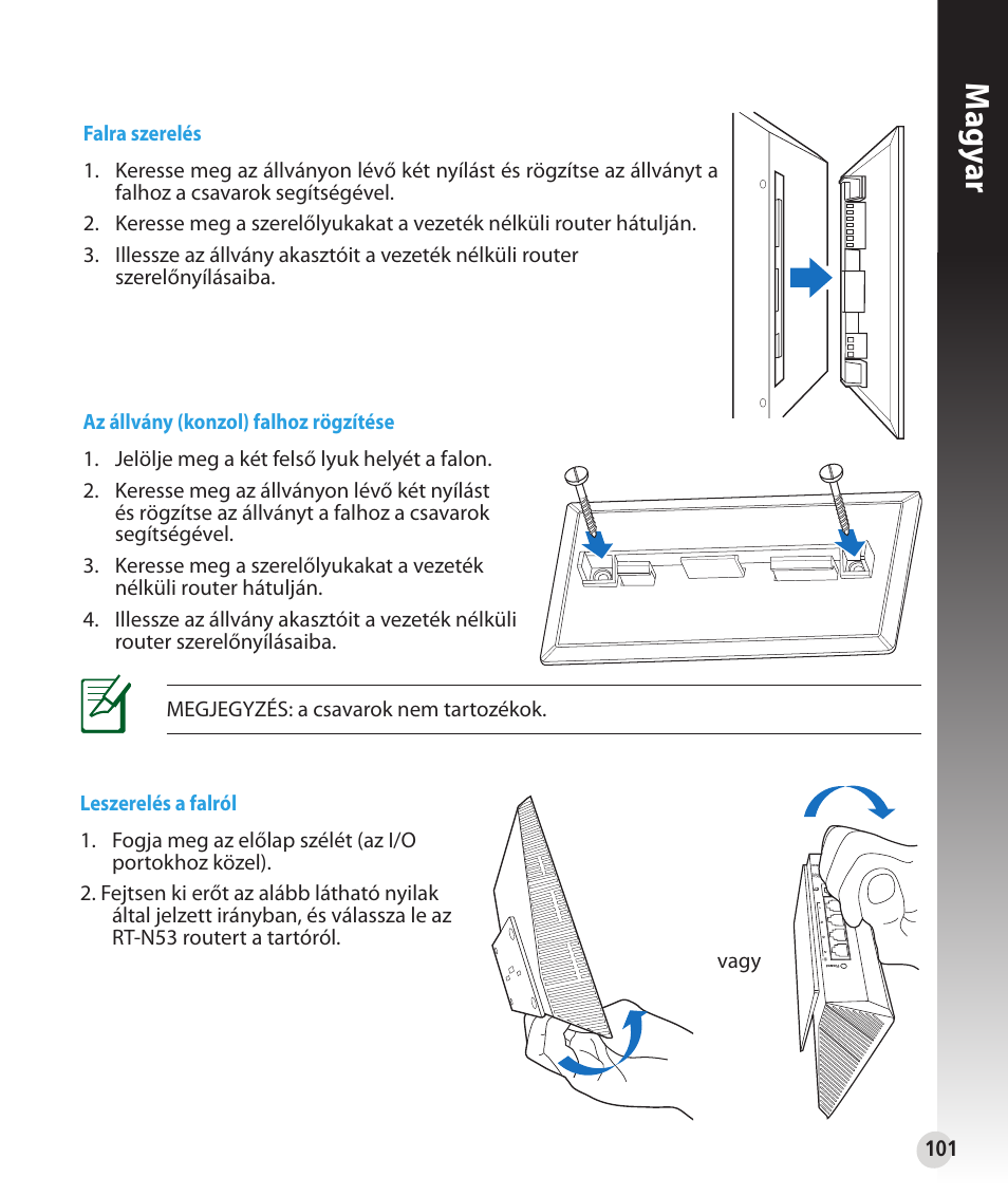 Magy ar | Asus RT-N53 User Manual | Page 101 / 202