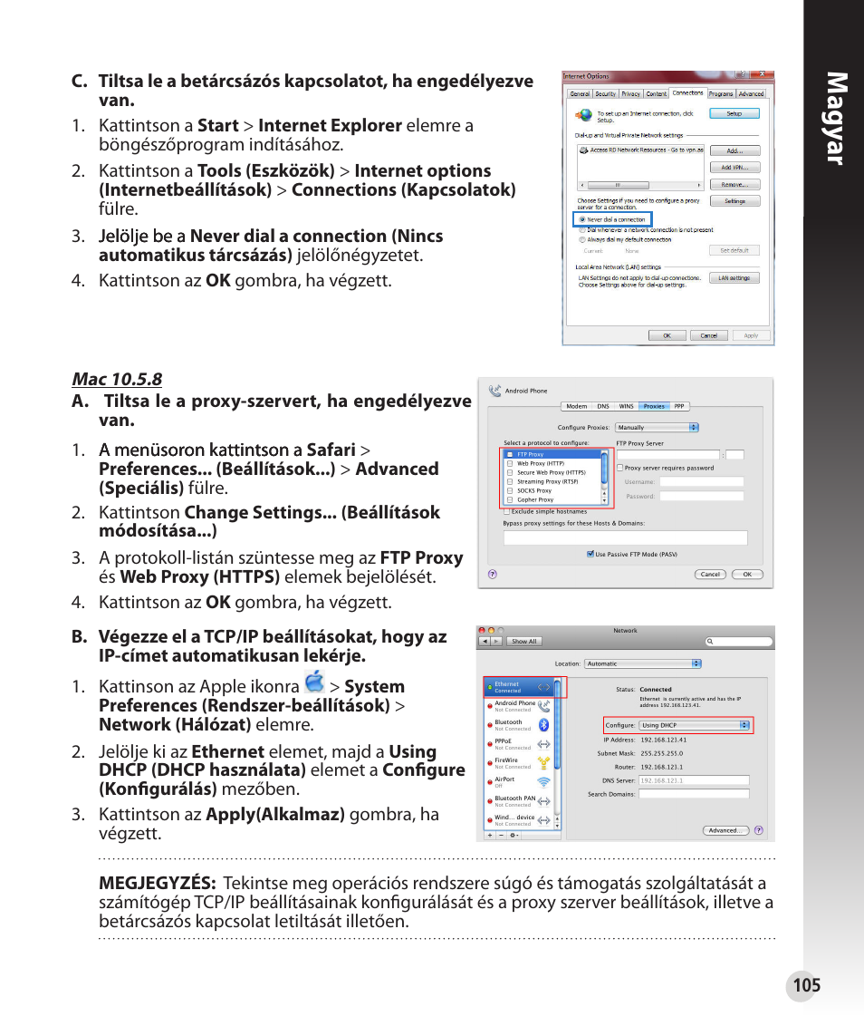 Magy ar | Asus RT-N53 User Manual | Page 105 / 202