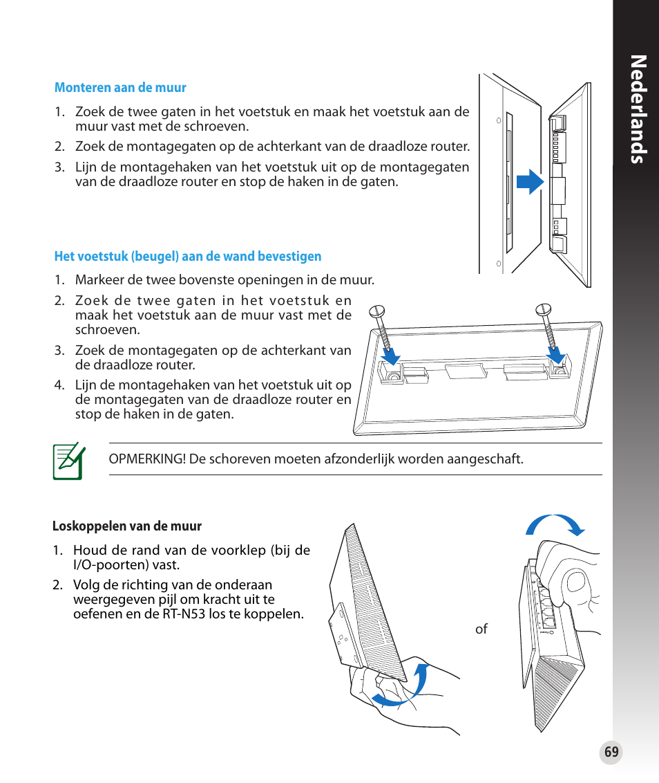 Neder lands | Asus RT-N53 User Manual | Page 69 / 202