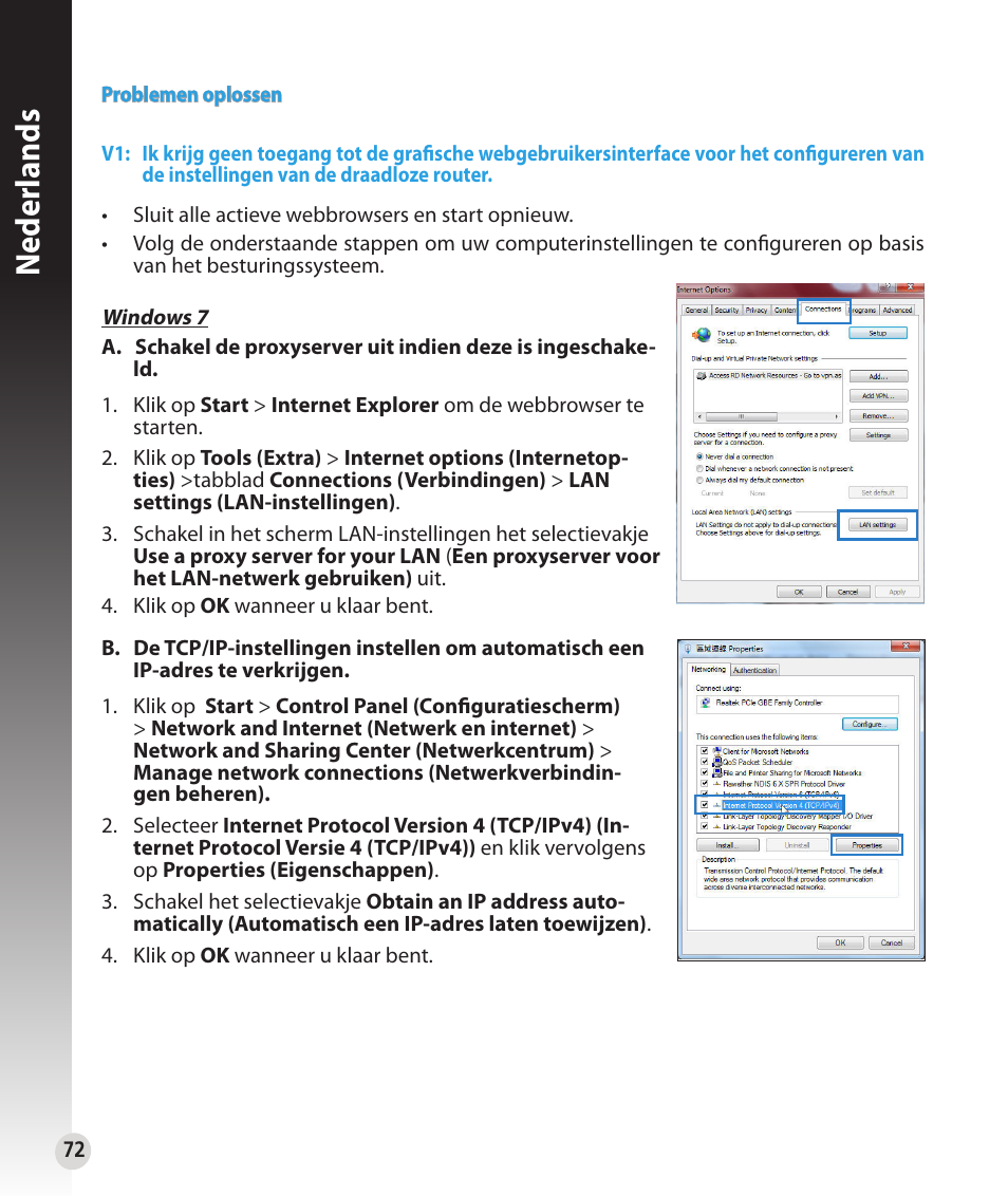 Neder lands | Asus RT-N53 User Manual | Page 72 / 202