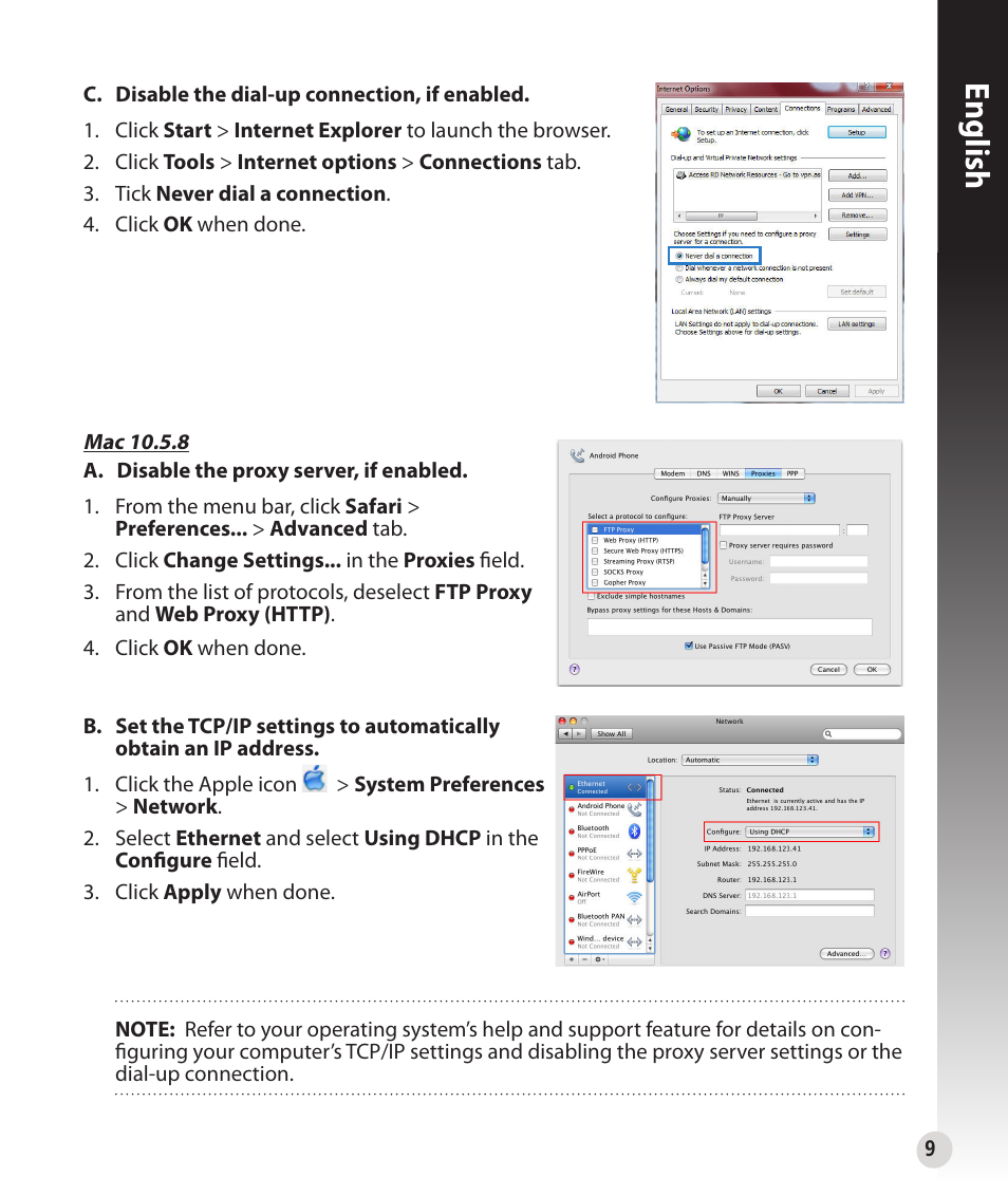 English | Asus RT-N53 User Manual | Page 9 / 202