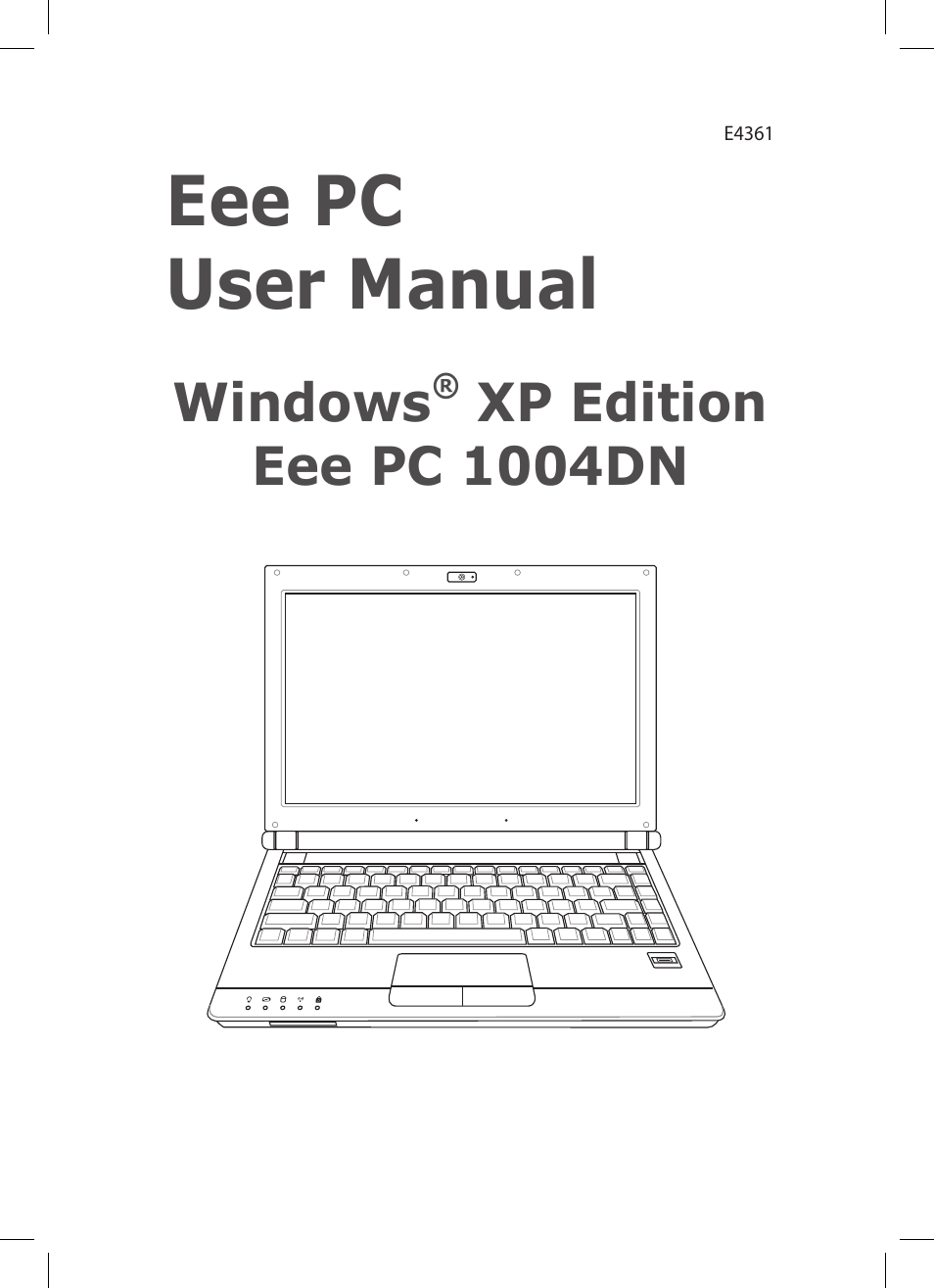 Asus Eee PC 1004DN User Manual | 66 pages