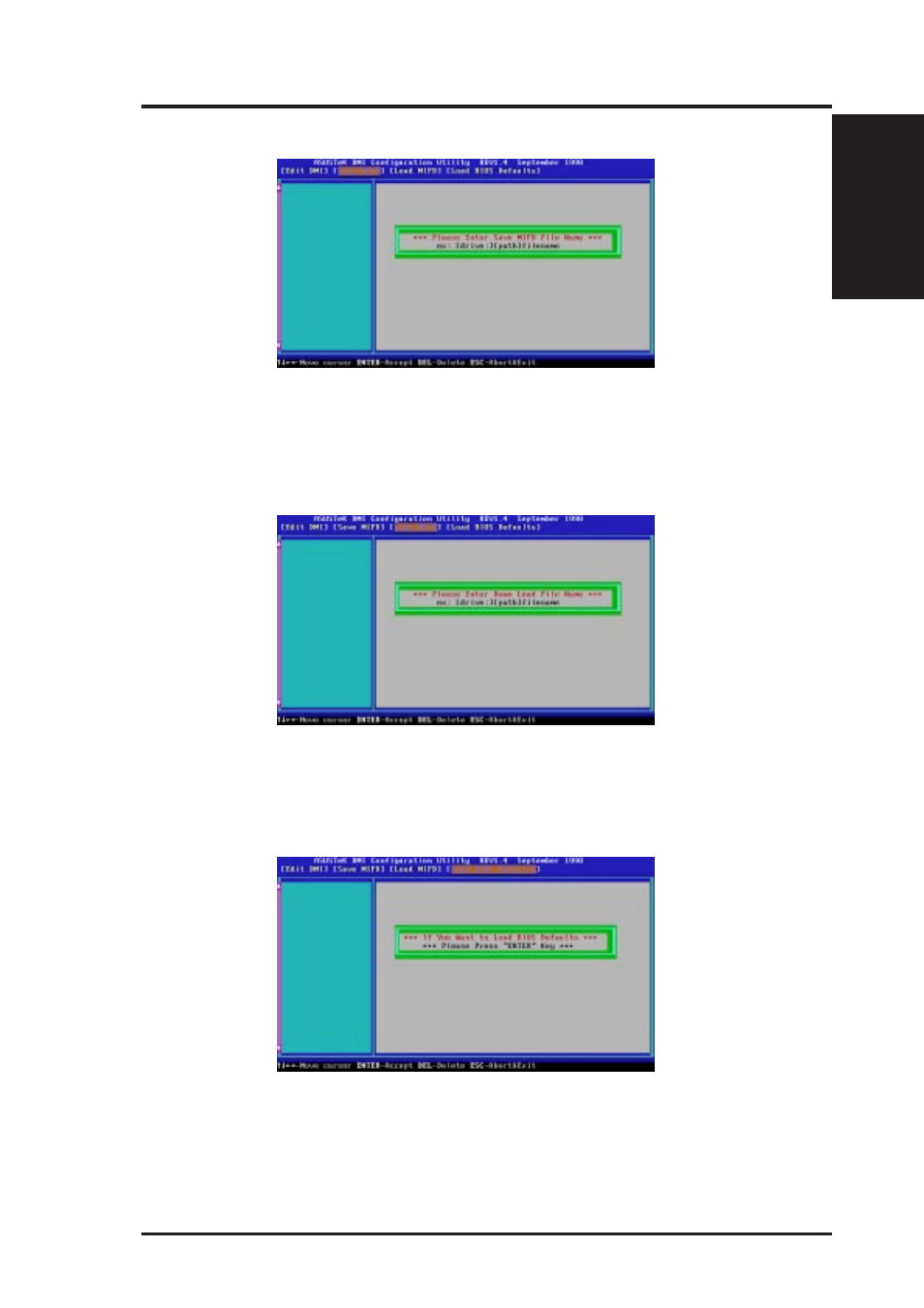 Vi. software reference | Asus MEL-C User Manual | Page 77 / 80