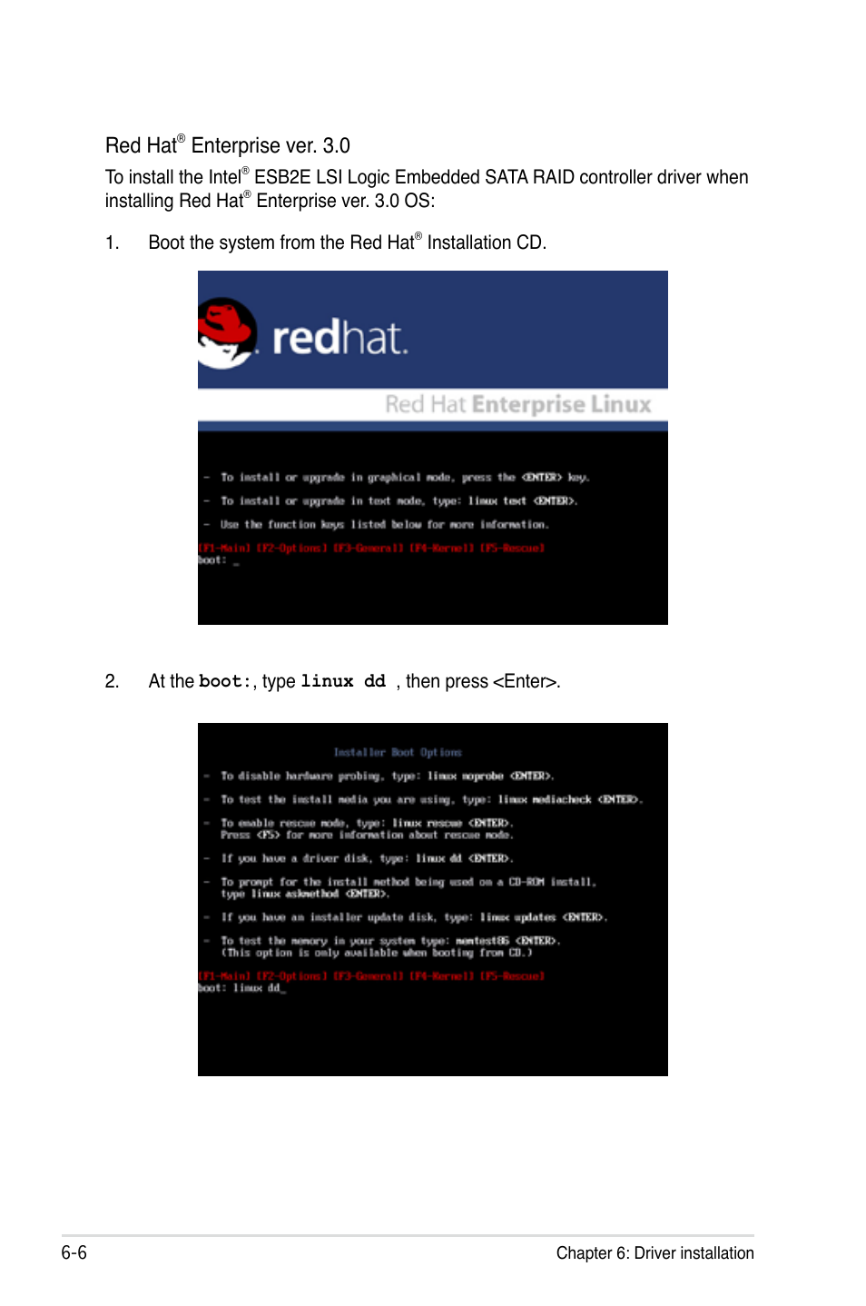 Red hat, Enterprise ver. 3.0 | Asus DSBV-D User Manual | Page 152 / 168
