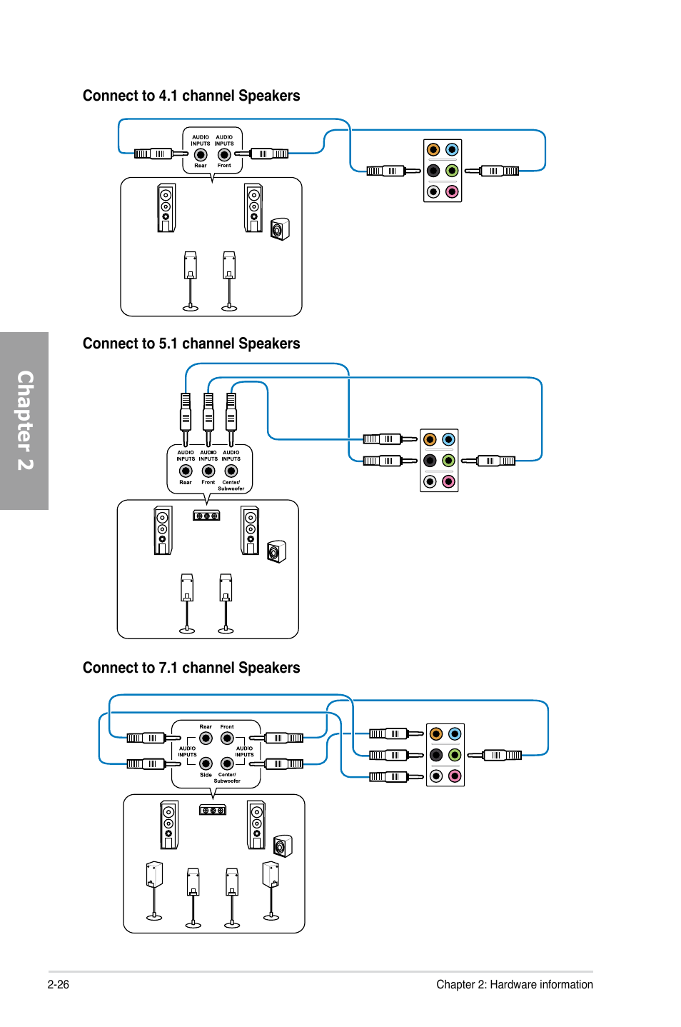 Chapter 2 | Asus P7H55D-M EVO User Manual | Page 44 / 106