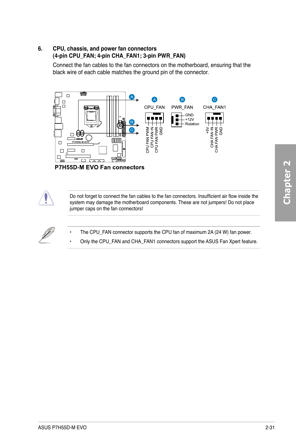 Chapter 2 | Asus P7H55D-M EVO User Manual | Page 49 / 106