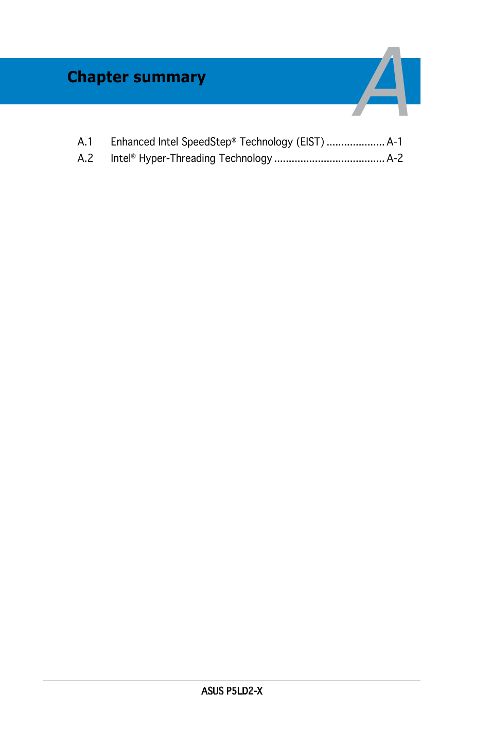 Asus P5LD2-X User Manual | Page 108 / 110