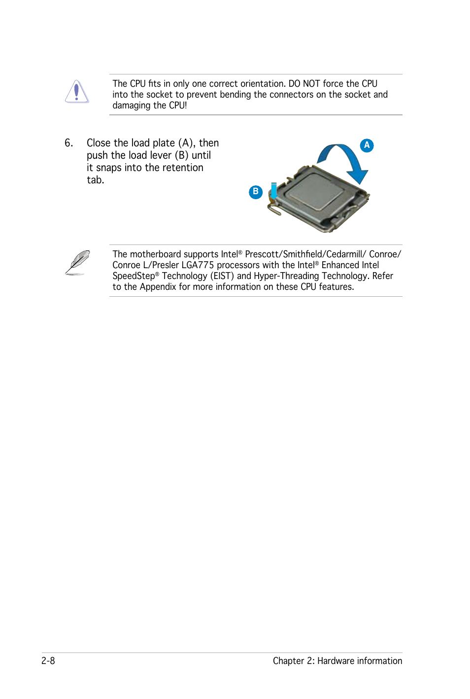 Asus P5LD2-X User Manual | Page 30 / 110