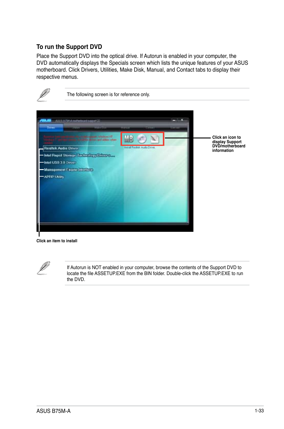 Asus B75M-A User Manual | Page 45 / 86