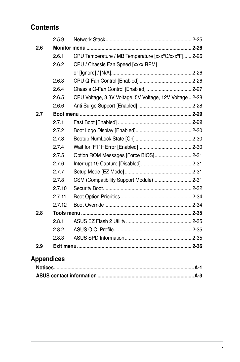 Asus B75M-A User Manual | Page 5 / 86